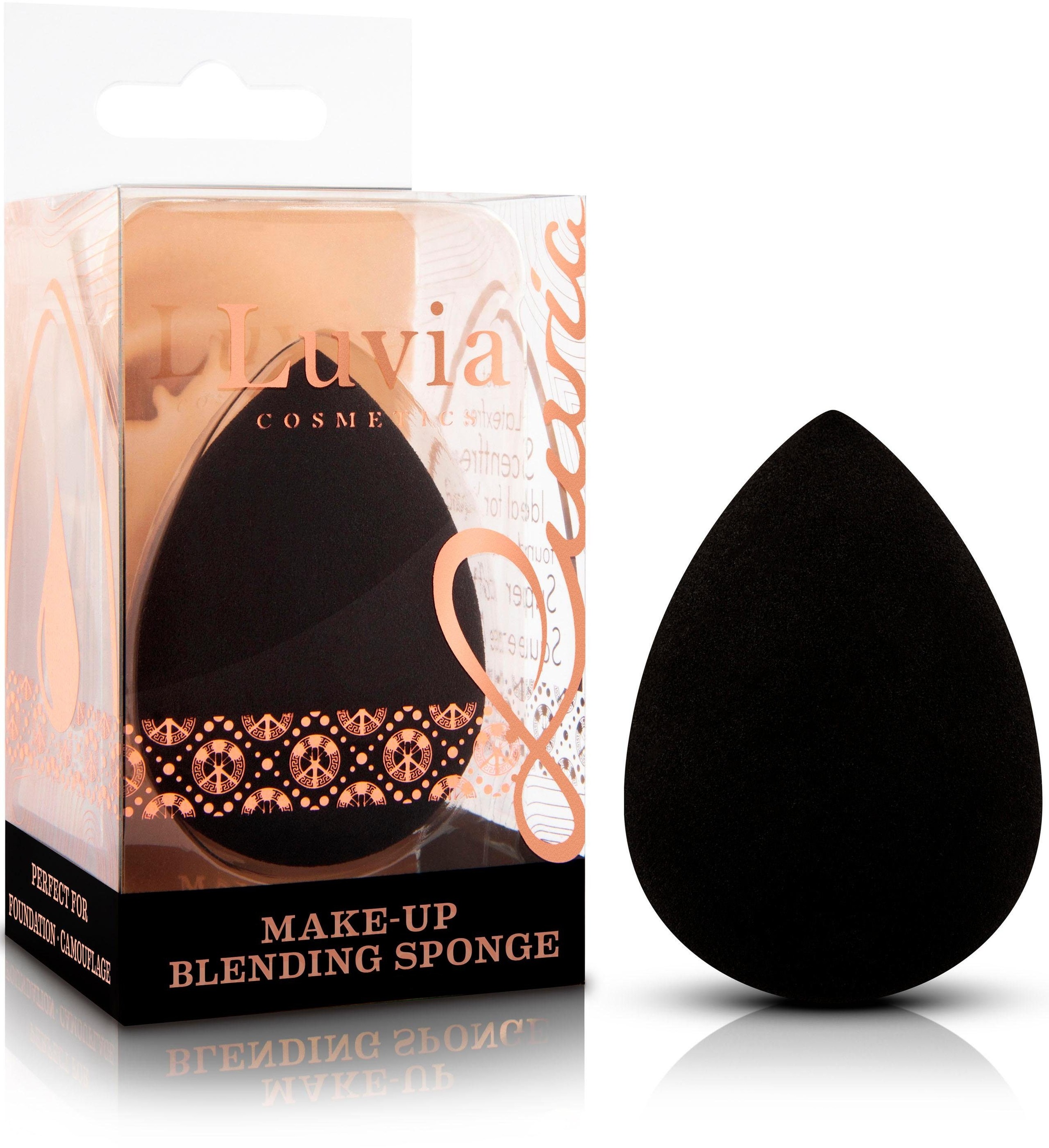 Luvia Cosmetics Make-up Schwamm, Fleckenloses Auftragen, für flüssige und pudrige Produkte, kein Latex.