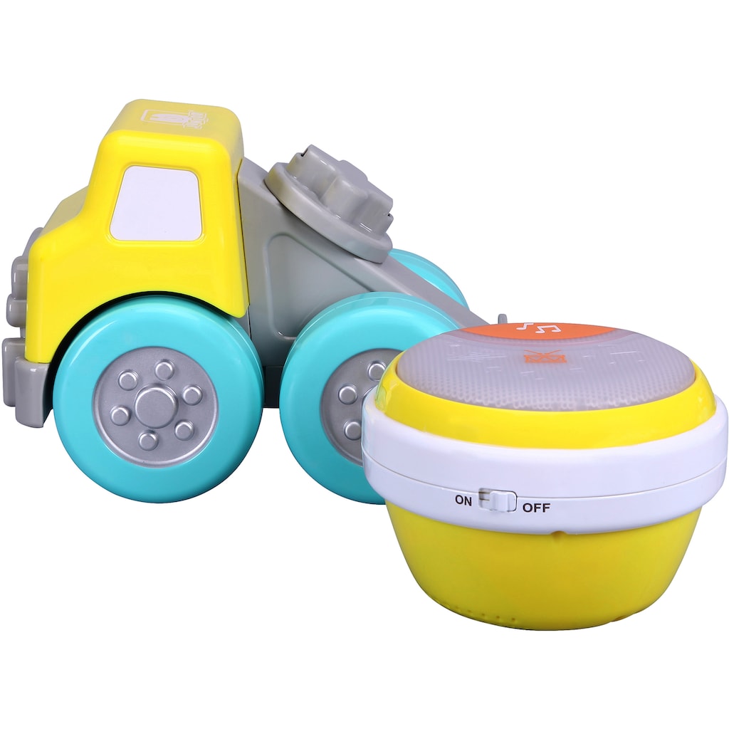 bbJunior Spielzeug-Betonmischer »Drive N Rock Zement Mixer mit Trommel«, mit Licht- und Soundeffekten