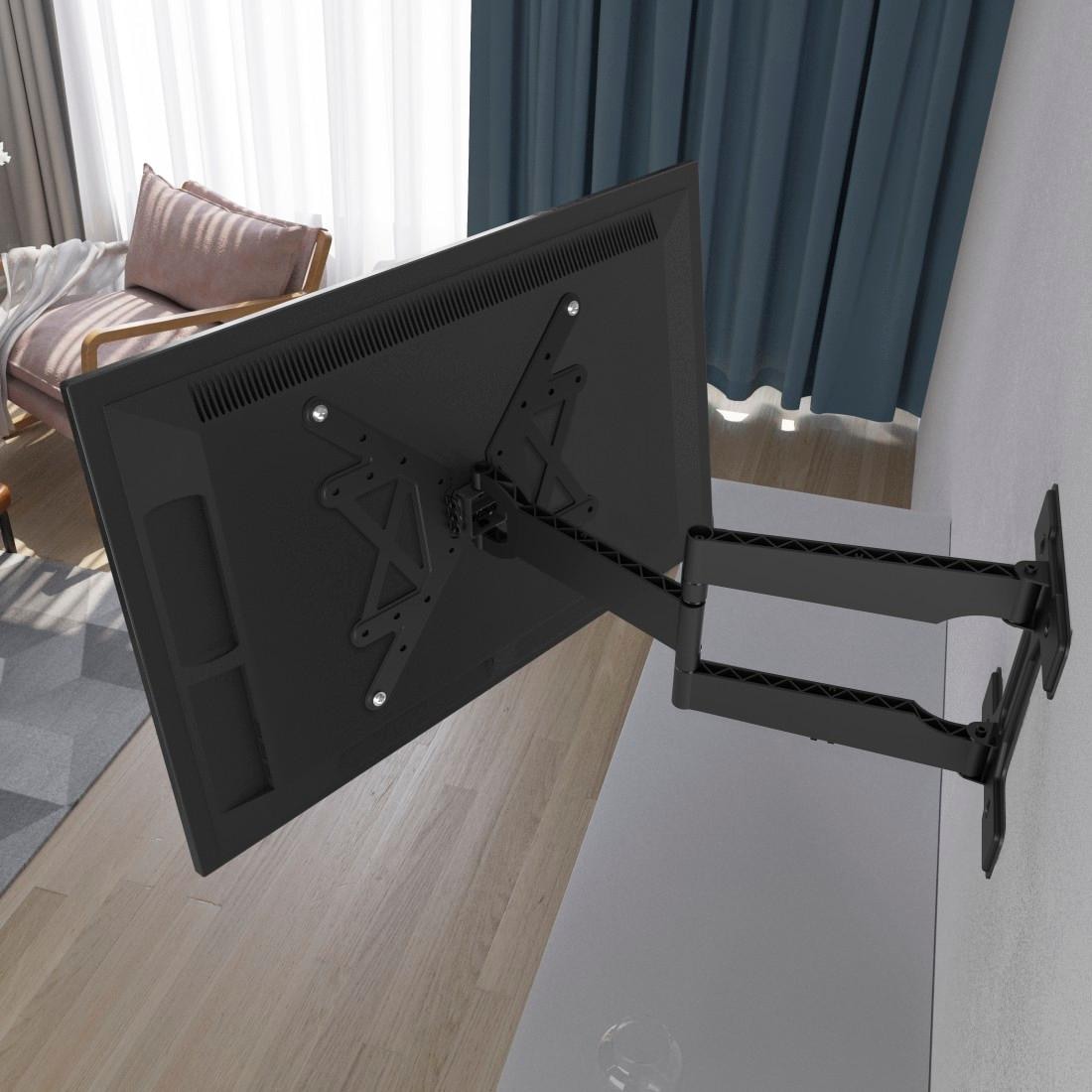 Hama TV-Wandhalterung »TV Halterung schwenkbar, vollbeweglich, (32"- 65"), 43", 50", 55"«, bis 165 cm Zoll