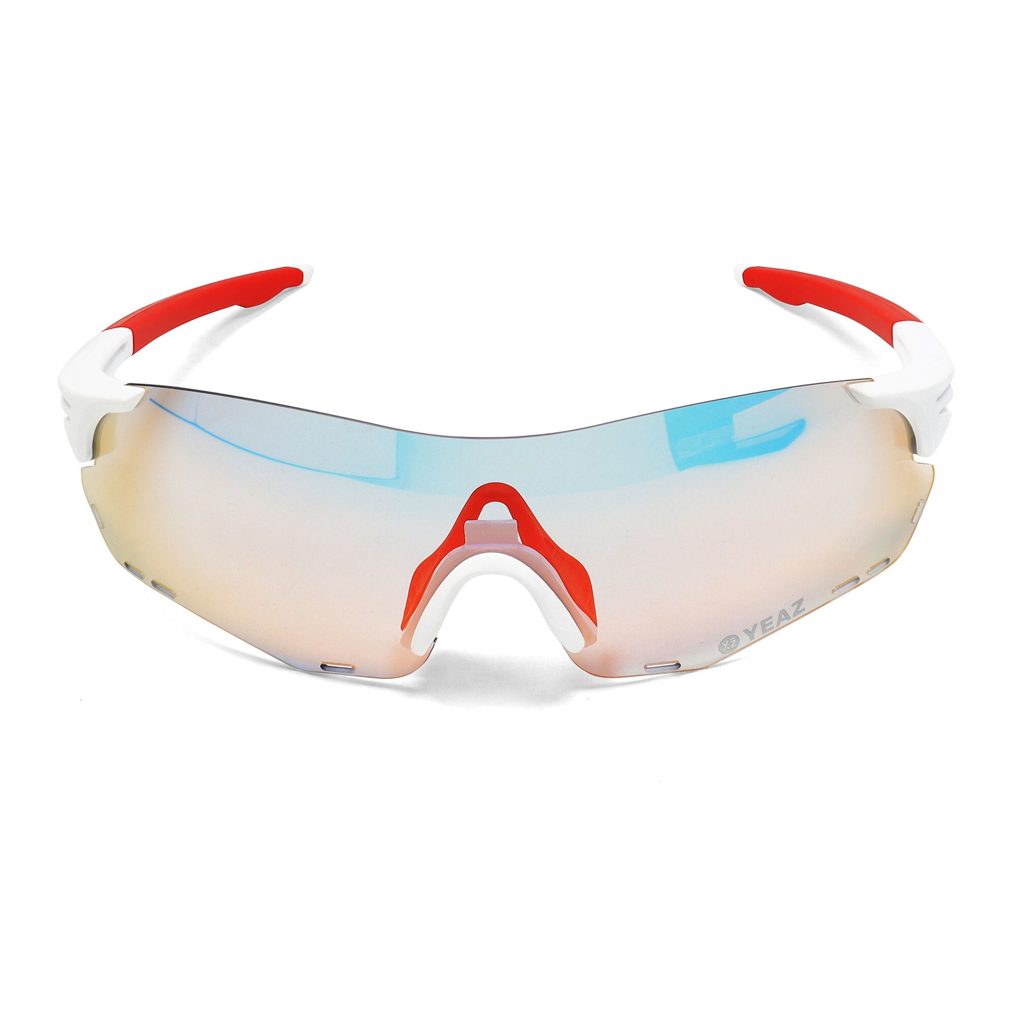 YEAZ Sportbrille »Sport-Sonnenbrille weiß/rot SUNELATION«
