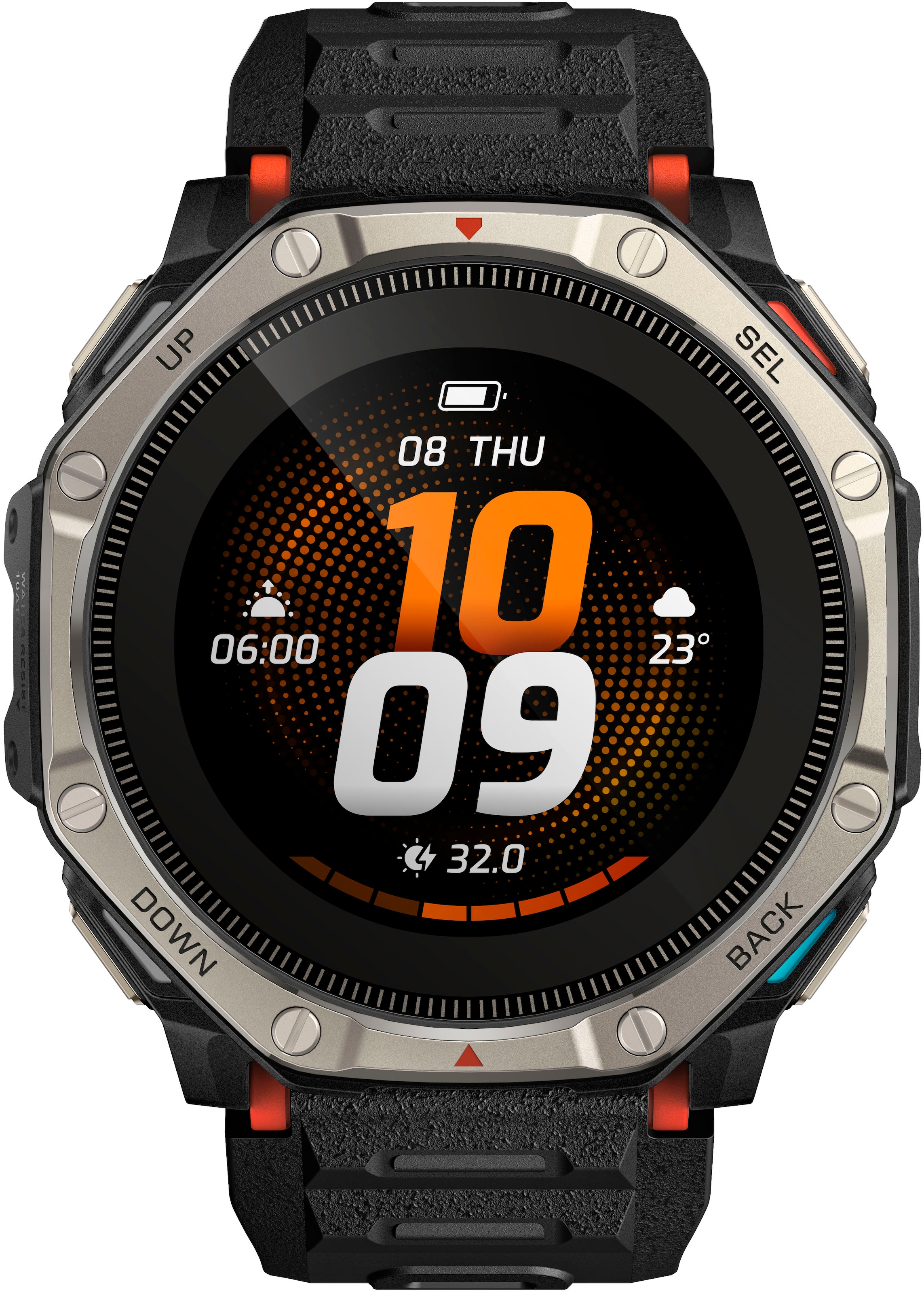 Amazfit Smartwatch »T-Rex Dual Solar«(51,4/ 2,02 ″) Zepp OS