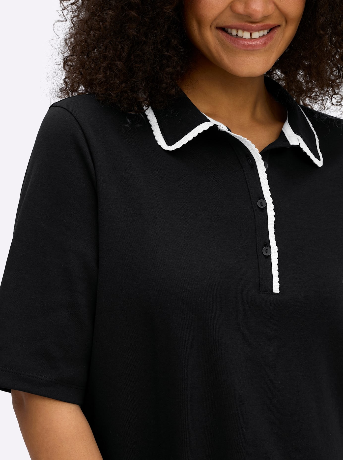 Sheego Poloshirt »Shirt« 1