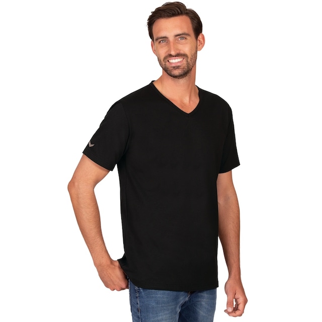 Trigema T-Shirt »TRIGEMA V-Shirt aus 100% Bio-Baumwolle (kbA)« online  kaufen bei OTTO