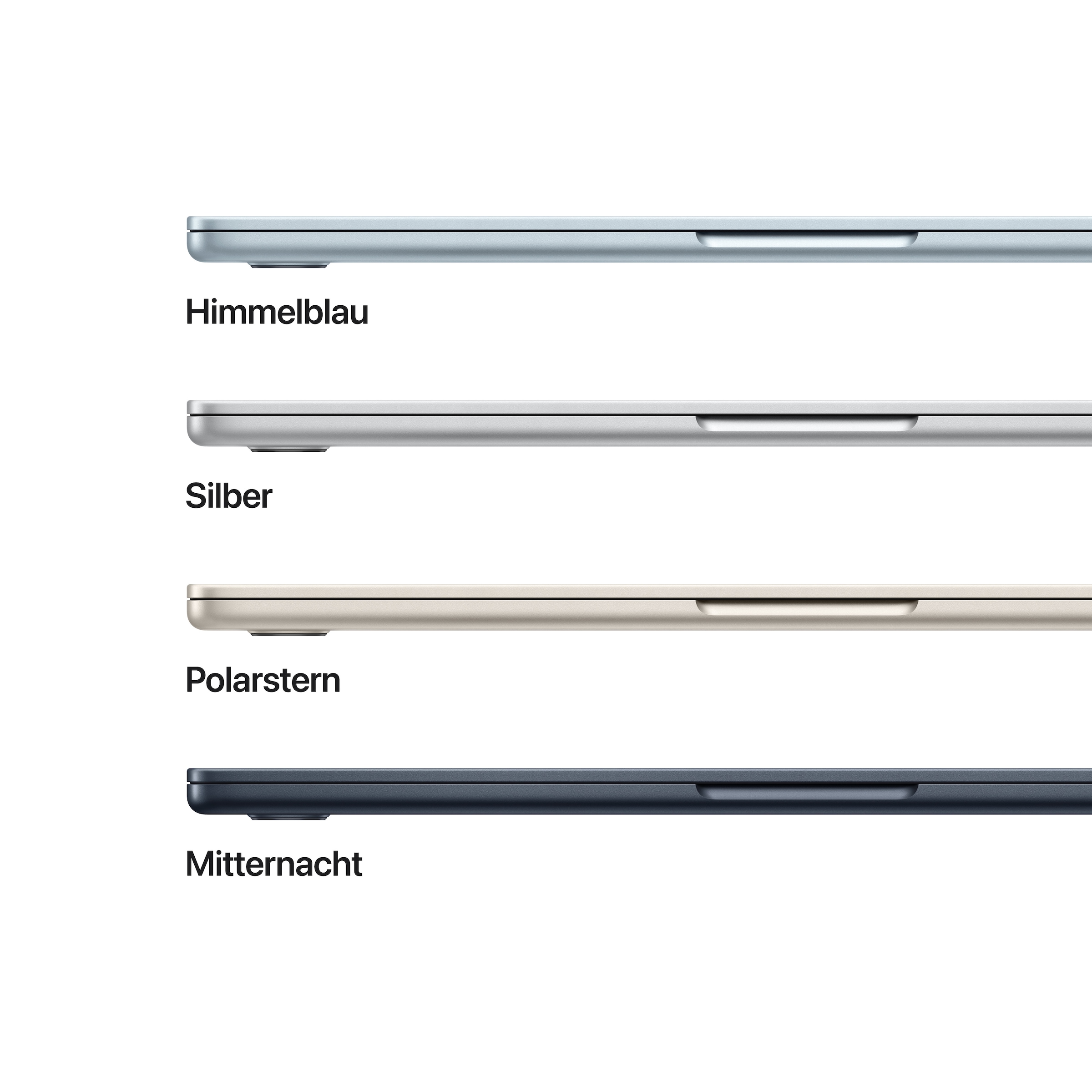Apple Notebook »13-inch MacBook Air« 34,46 cm / 13,6 ″ Apple M5 8-Core GPU 512 GB SSD
