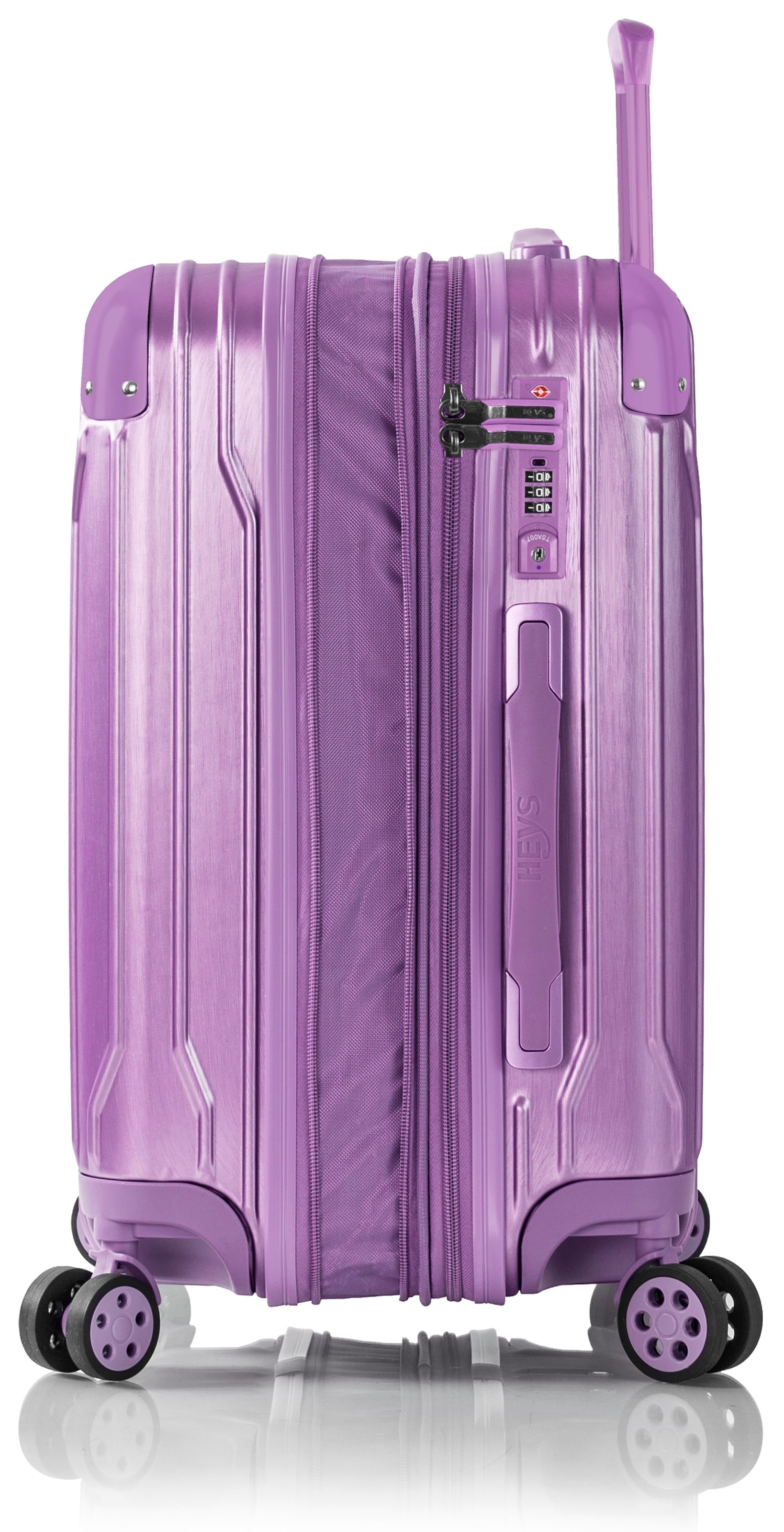 Heys Hartschalen-Trolley »Xtrak, in verschiedenen Farben und Größen« 42 l 4 Rollen Heys x Joachim Llambi Handgepäck-Koffer TSA Schloss Volumenerweiterung