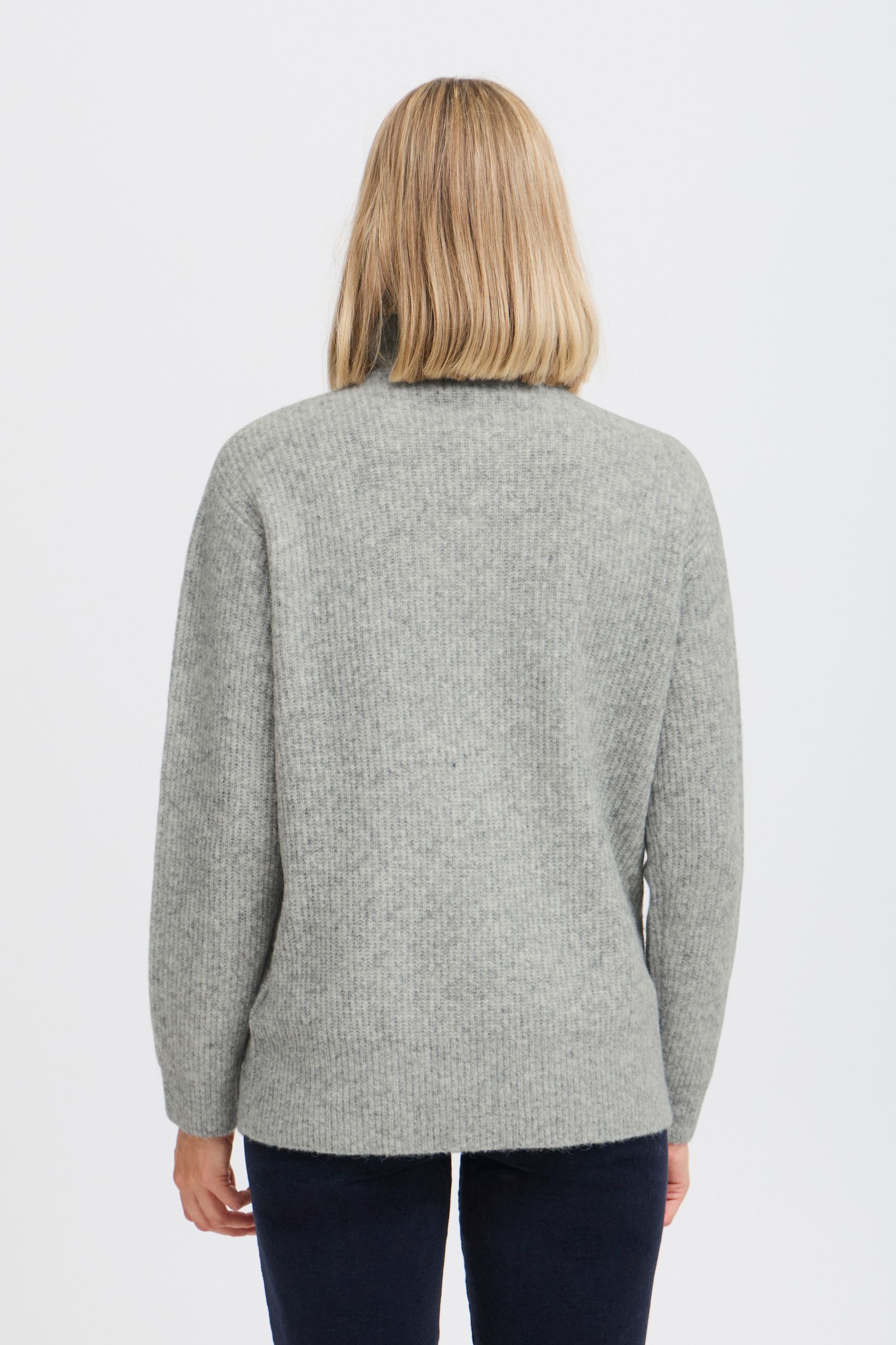 Pulz Jeans Strickfleece-Pullover »Strickpullover PZASTRA Zipper Roll Neck Pullover«