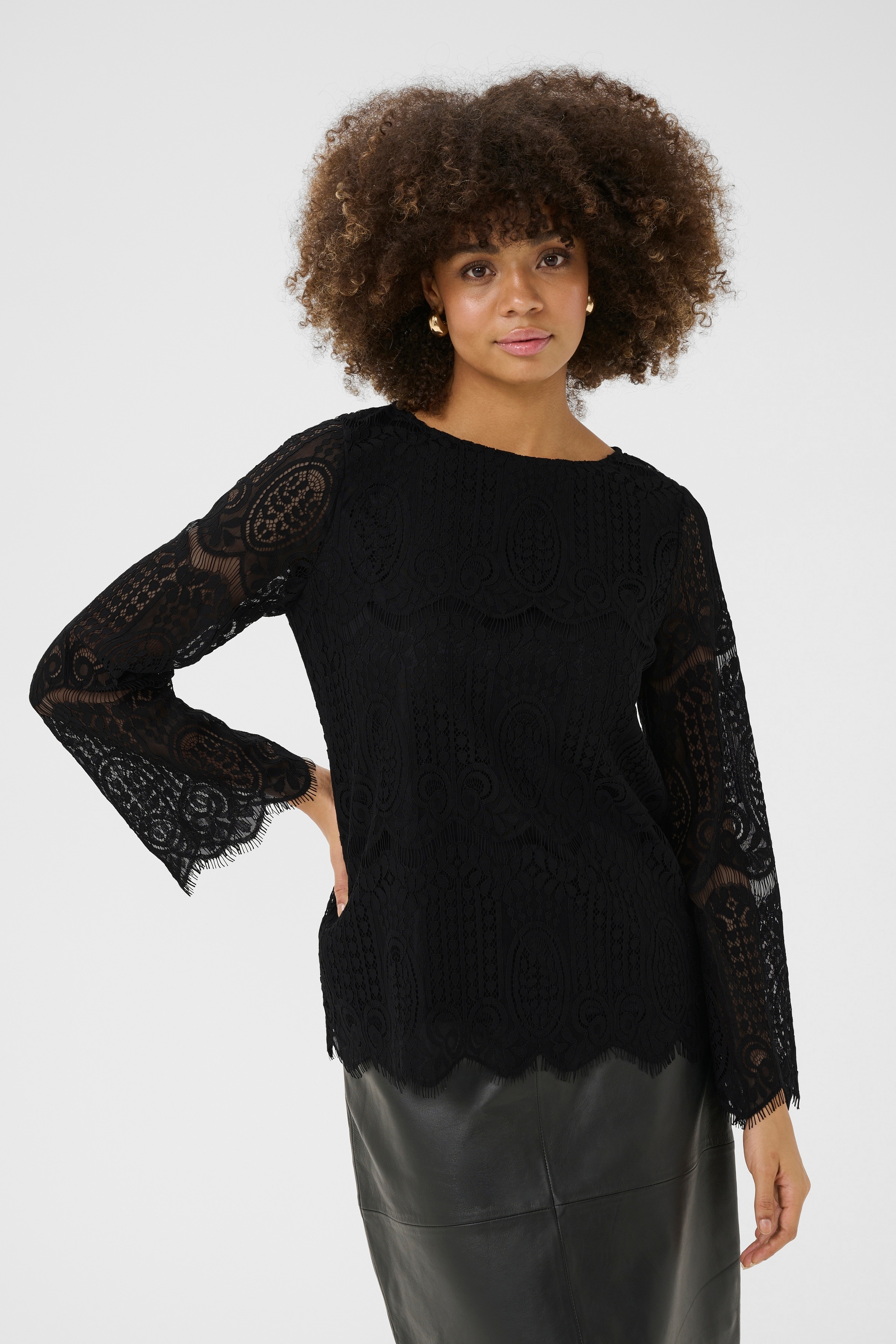 Culture Langarmbluse »Langarm-Bluse CUcroba«