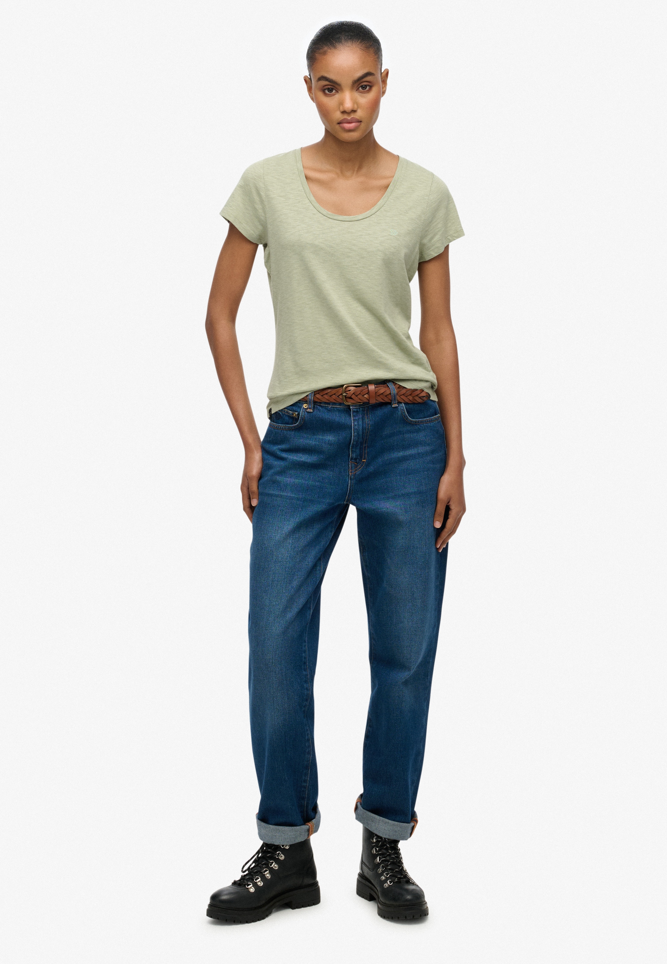 Superdry T-Shirt »STUDIOS SCOOP NECK TEE«