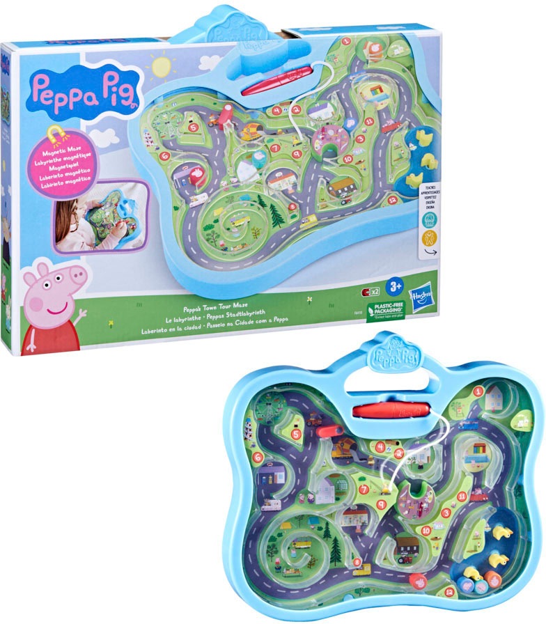 Hasbro Spielwelt »Peppa Pig, Peppas Stadtlabyrinth«