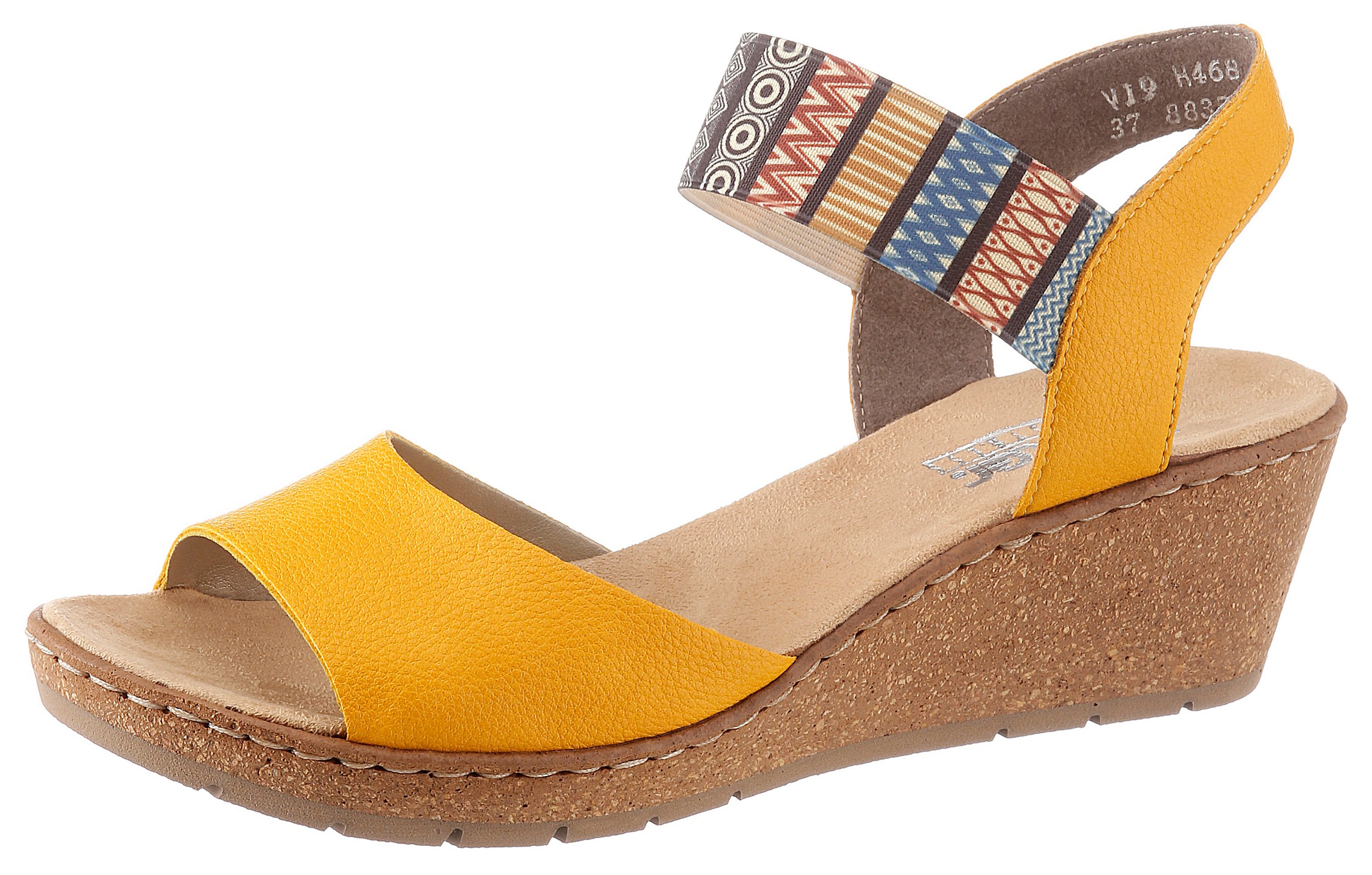 Rieker Sandalette, mit Gummizug-Riemchen
