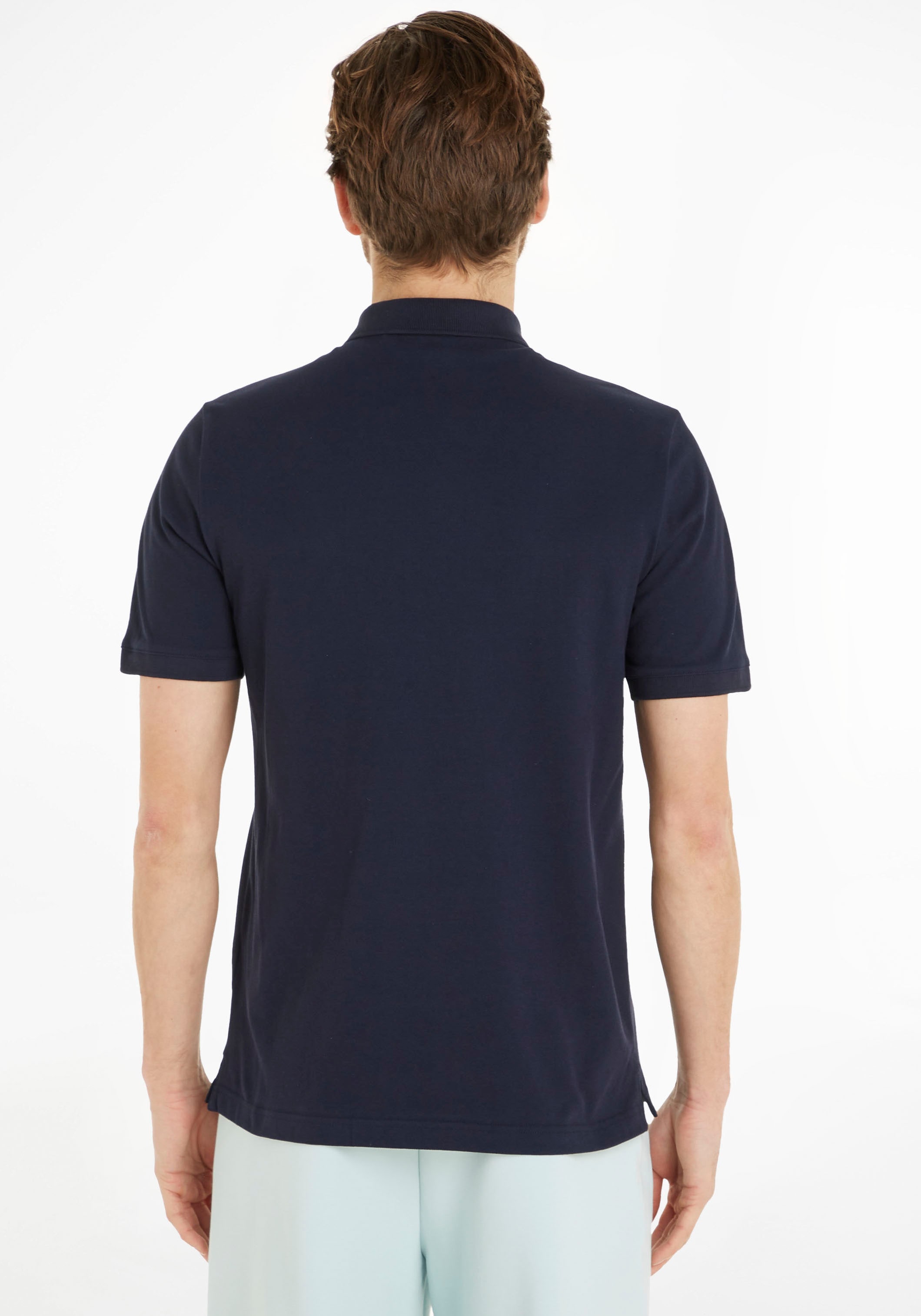 Calvin Klein Logo OTTO online Poloshirt, mit Calvin auf der Klein kaufen bei Brust