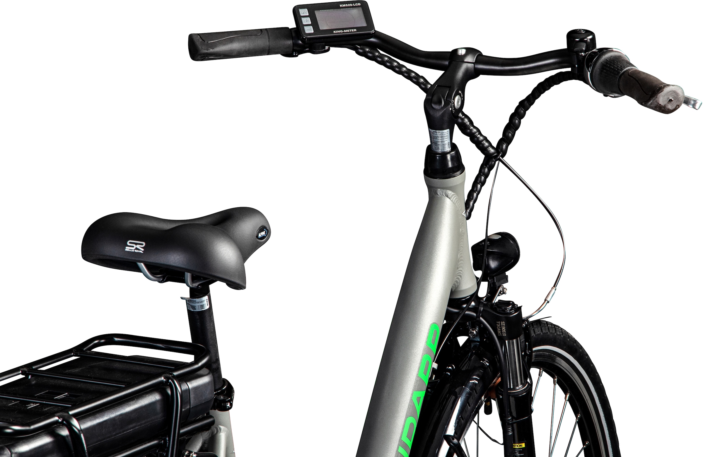 Zündapp E-Bike »Z502«, 7 Gang, Frontmotor 240 W, Pedelec, Elektrofahrrad für Damen, Cityrad