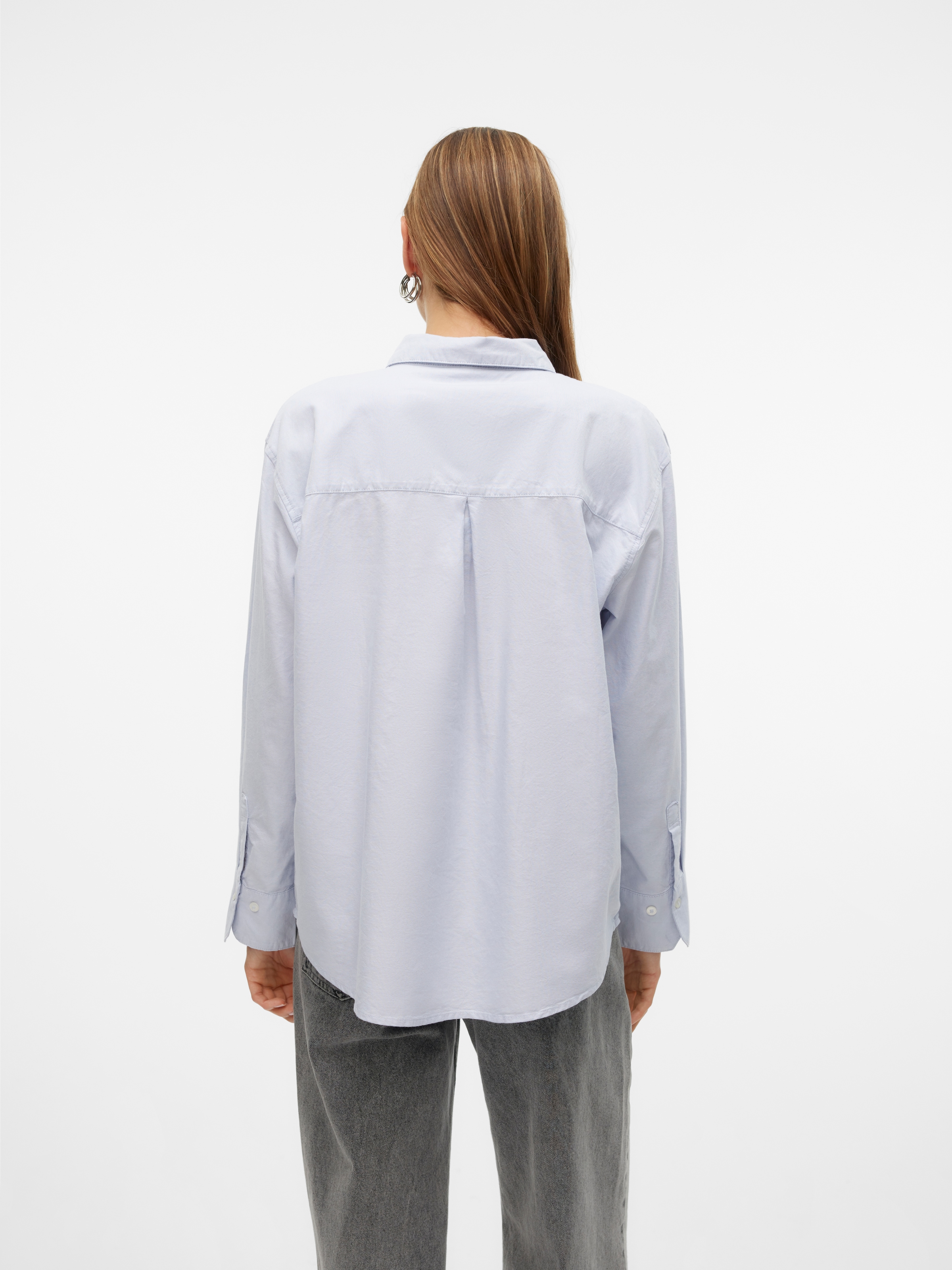 Vero Moda Langarmbluse »VMIDA OXFORD SHIRT WVN GA NOOS«