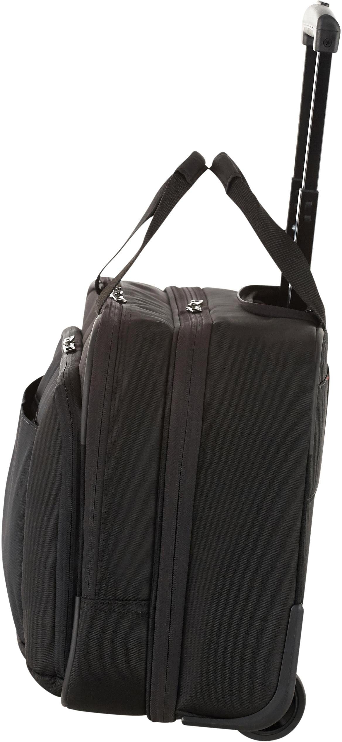 Samsonite Business-Trolley »Guardit 2.0 Rolling Tote 17.3, black«, 2 St. Rollen, Handgepäck Geschäfts-Reisekoffer mit 17,3 Zoll Laptopfach