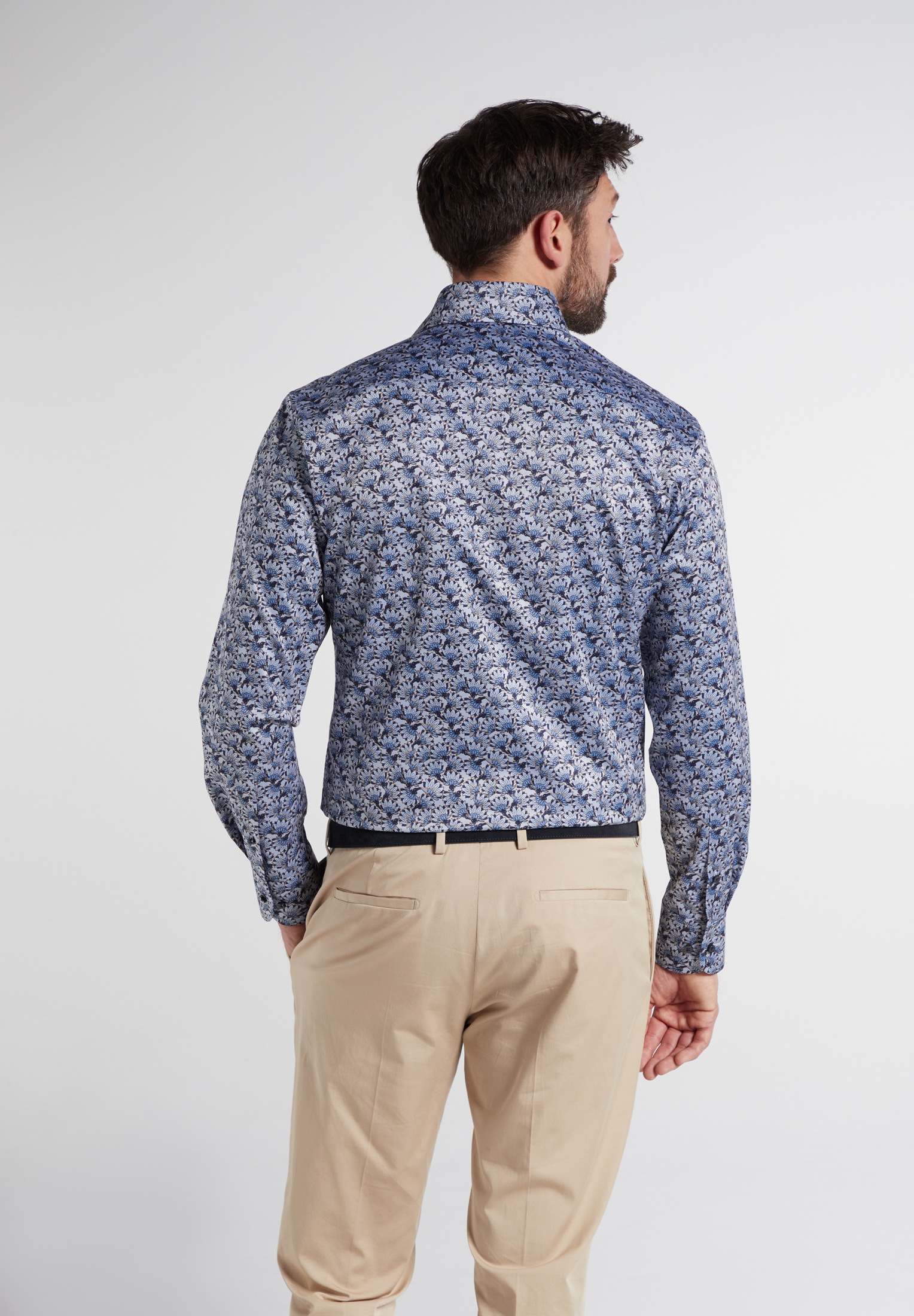 Eterna Langarmhemd »MODERN FIT« NON IRON (bügelfrei)