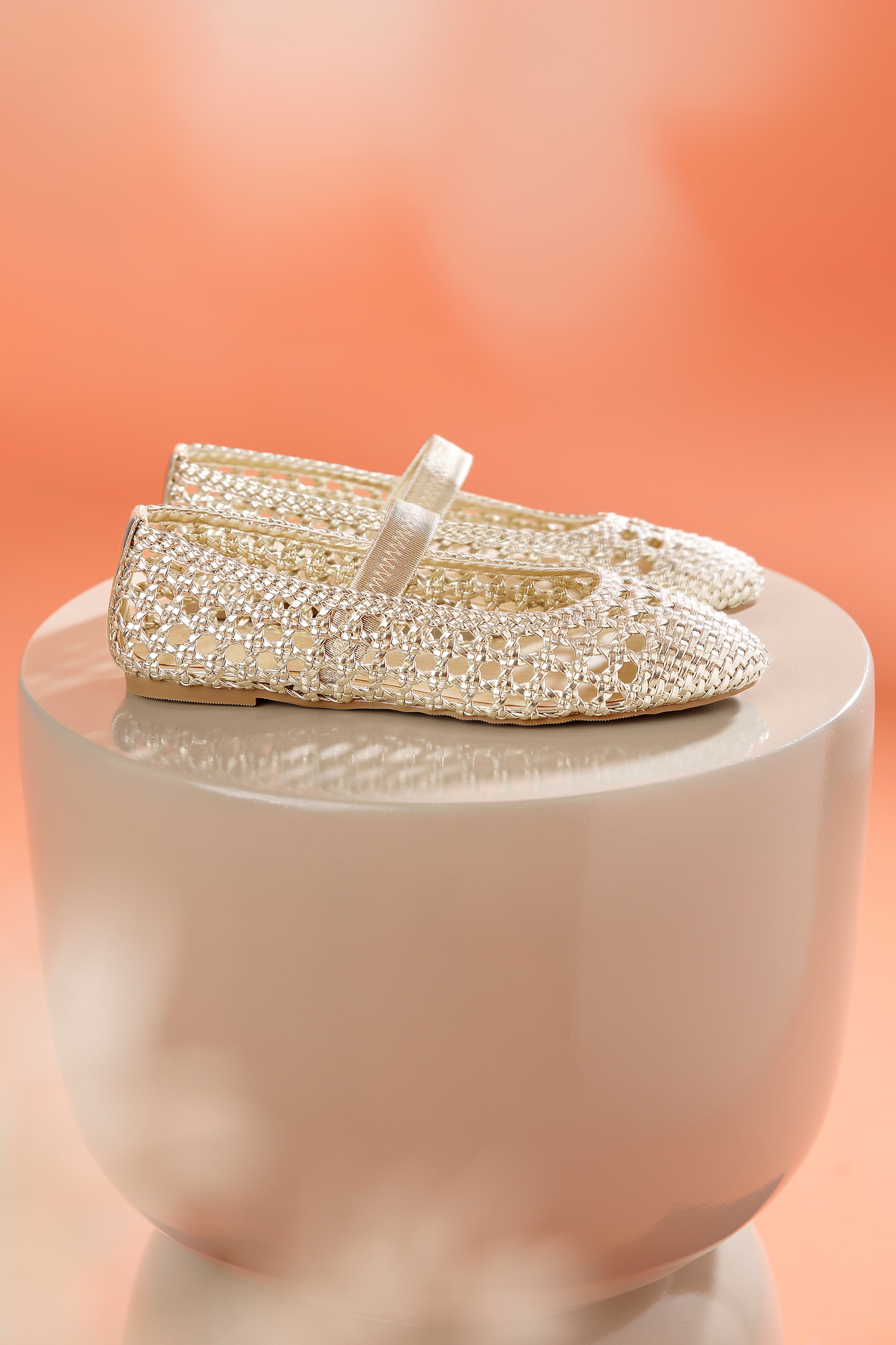 Aniston SHOES Ballerina  Sommerschuh in Flechtoptik - NEUE KOLLEKTION