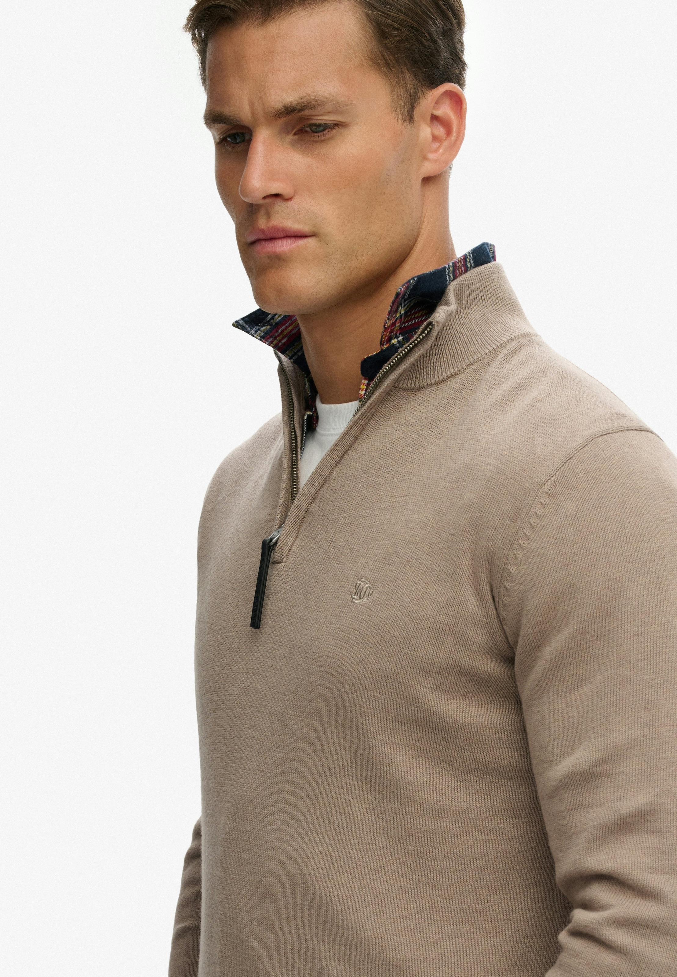 Superdry Troyer »ESSENTIALS COTTON HALF ZIP«