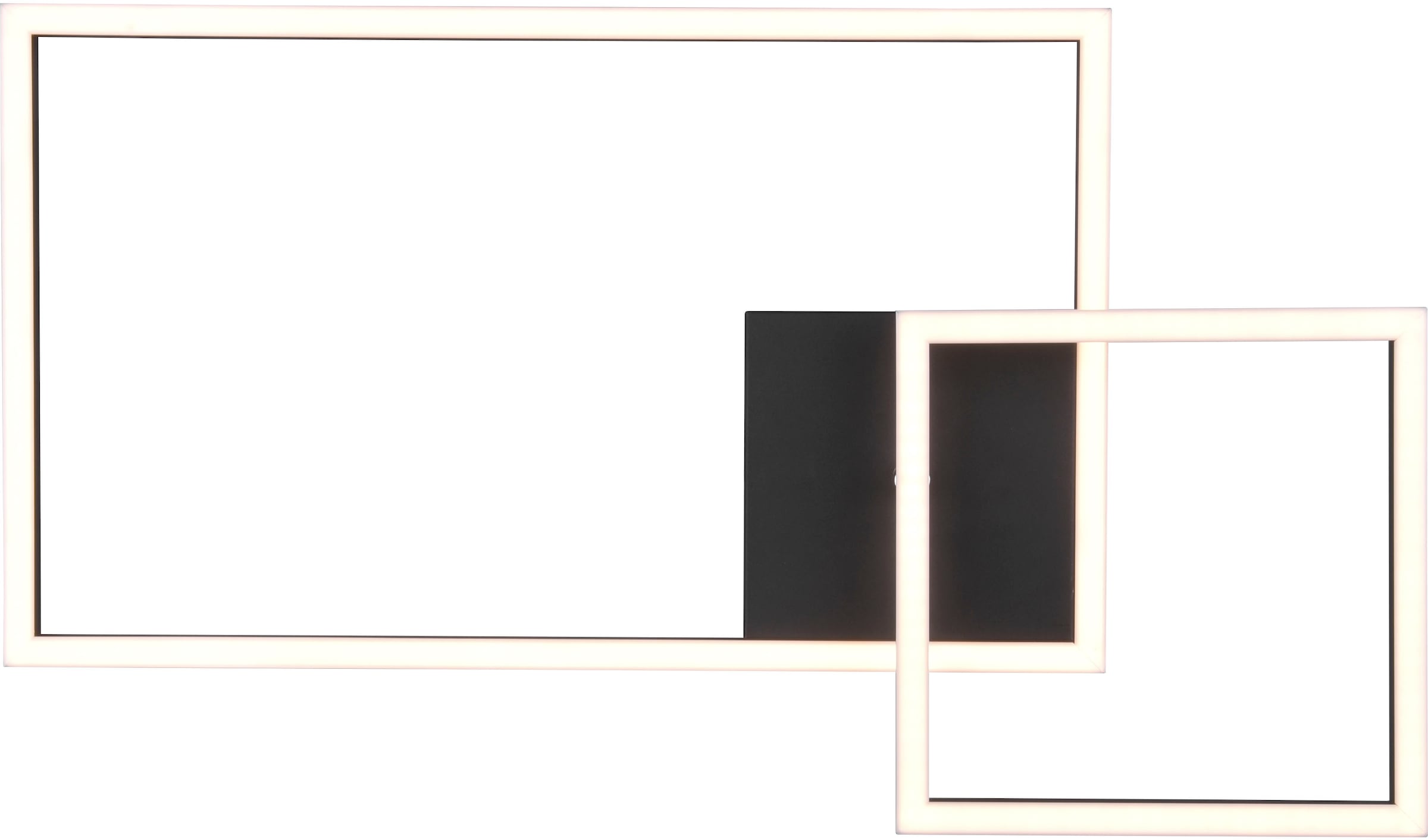 REALITY Leuchten LED Deckenleuchte »Padella«, 1 flammig, Leuchtmittel LED-Board | LED fest integriert, bewegliche LED Elemente, 4000K neutralweiß, dimmbar, 3000 Lumen