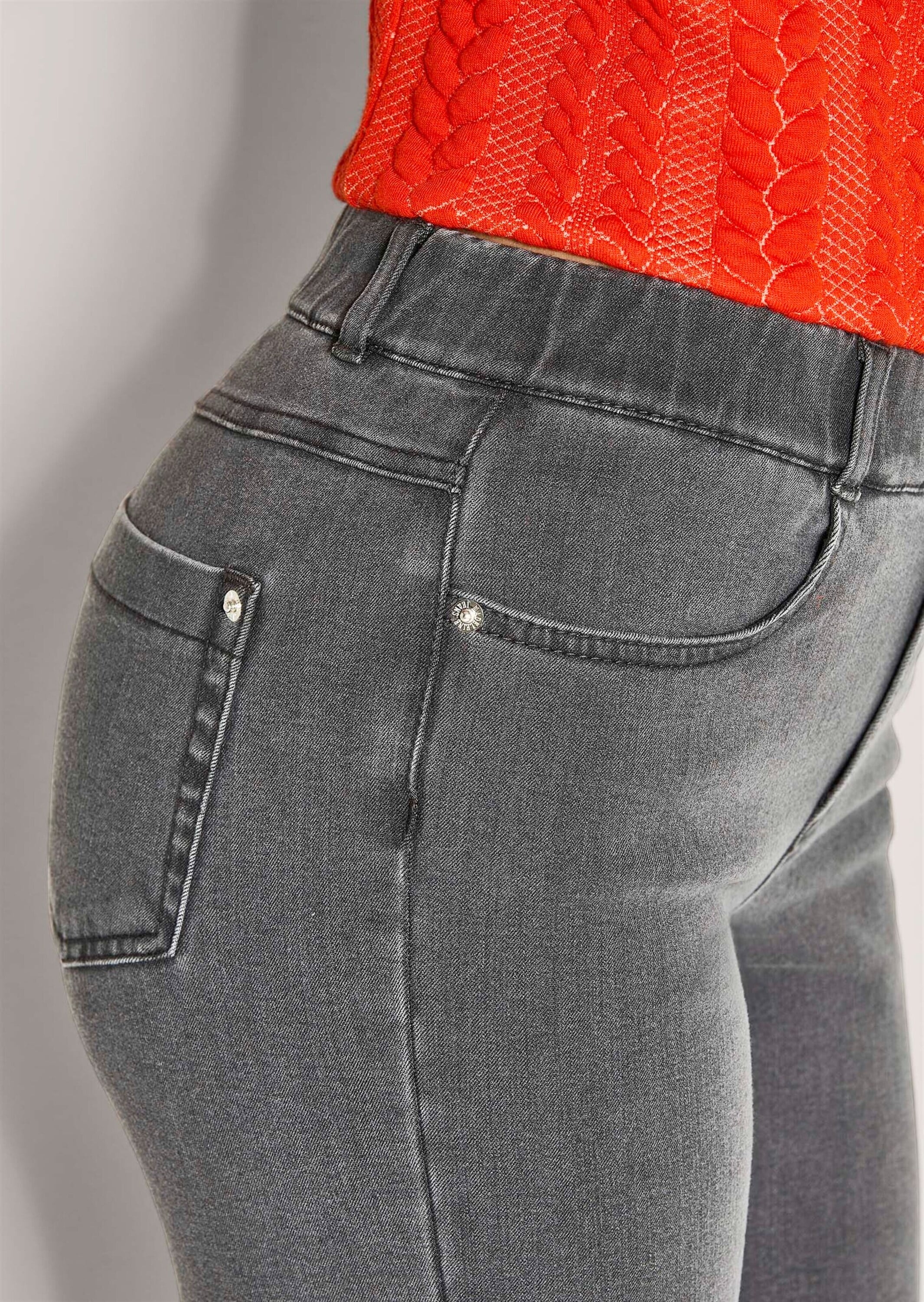 MADELEINE Regular-fit-Jeans »Jeggings Denim-Leggings mit Schlupfbund«