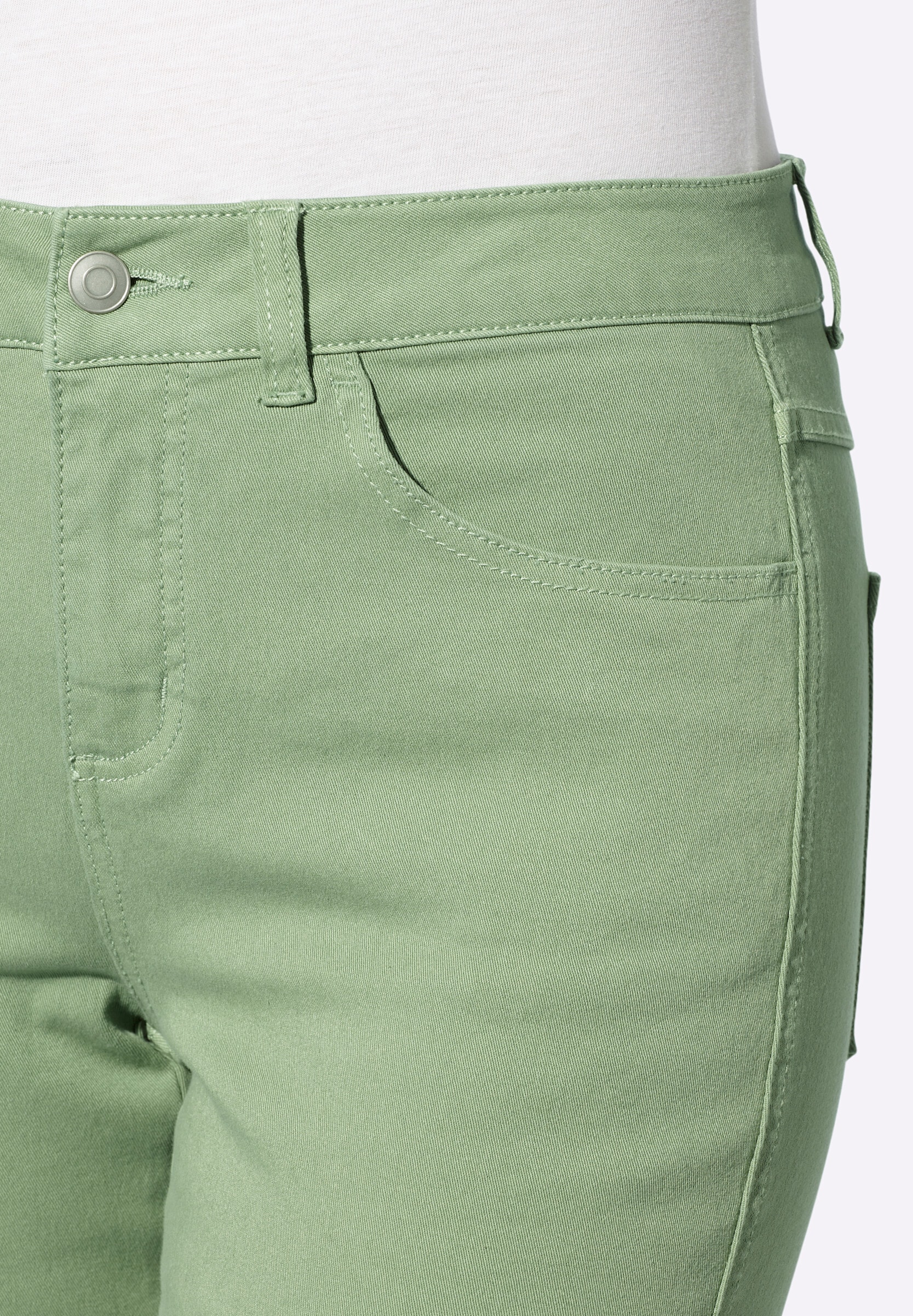 Sieh an! Bequeme Jeans »Twill-Jeans Röhrenjeans in Twill-Qualität«