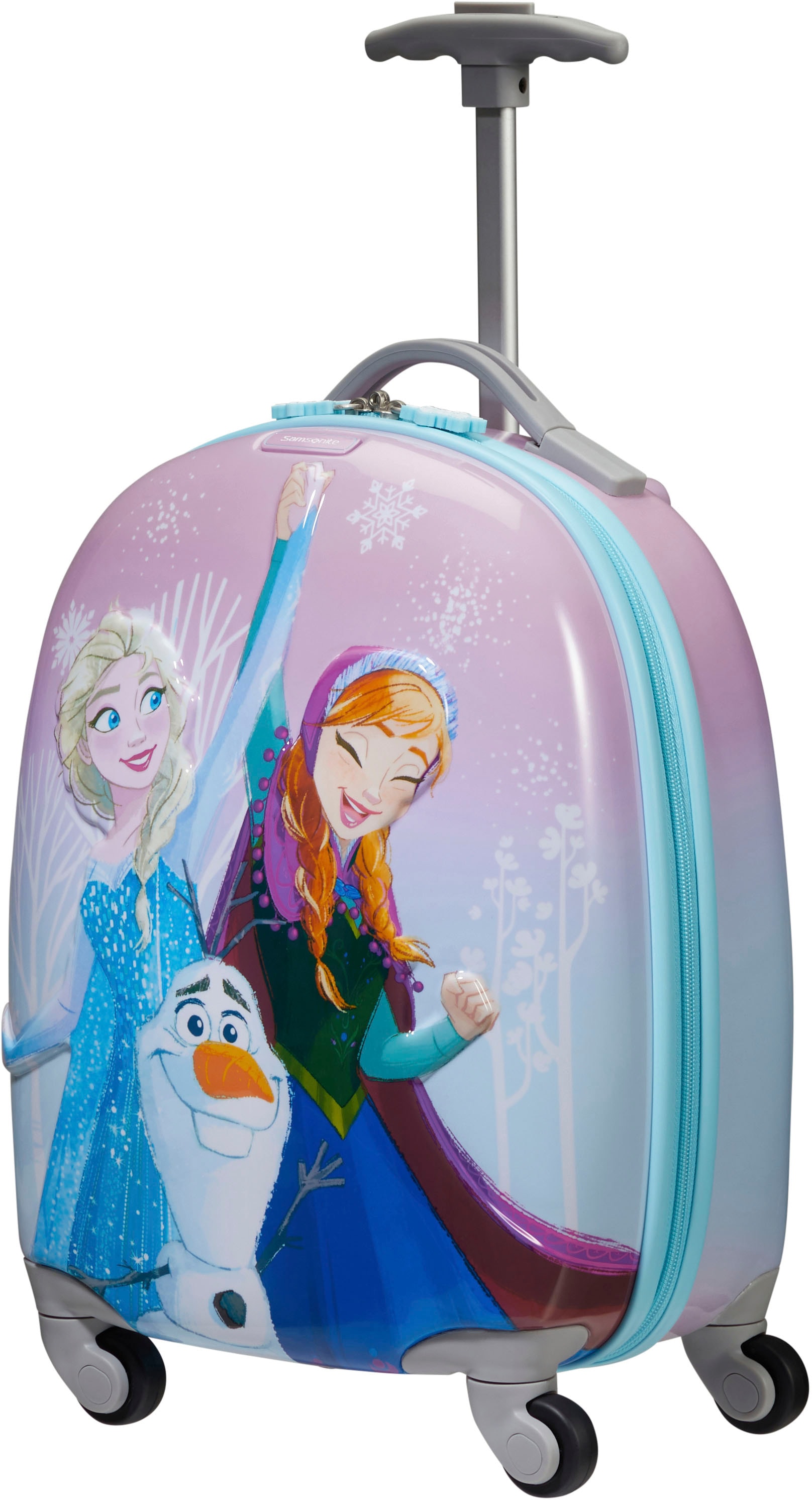 Kinderkoffer »Disney Ultimate 2.0, 46 cm, Frozen«, 4 St. Rollen, Kinderreisekoffer...