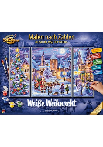 Schipper Malen nach Zahlen »Meisterklasse Triptychon - Weiße Weihnacht«, Made in Germany kaufen