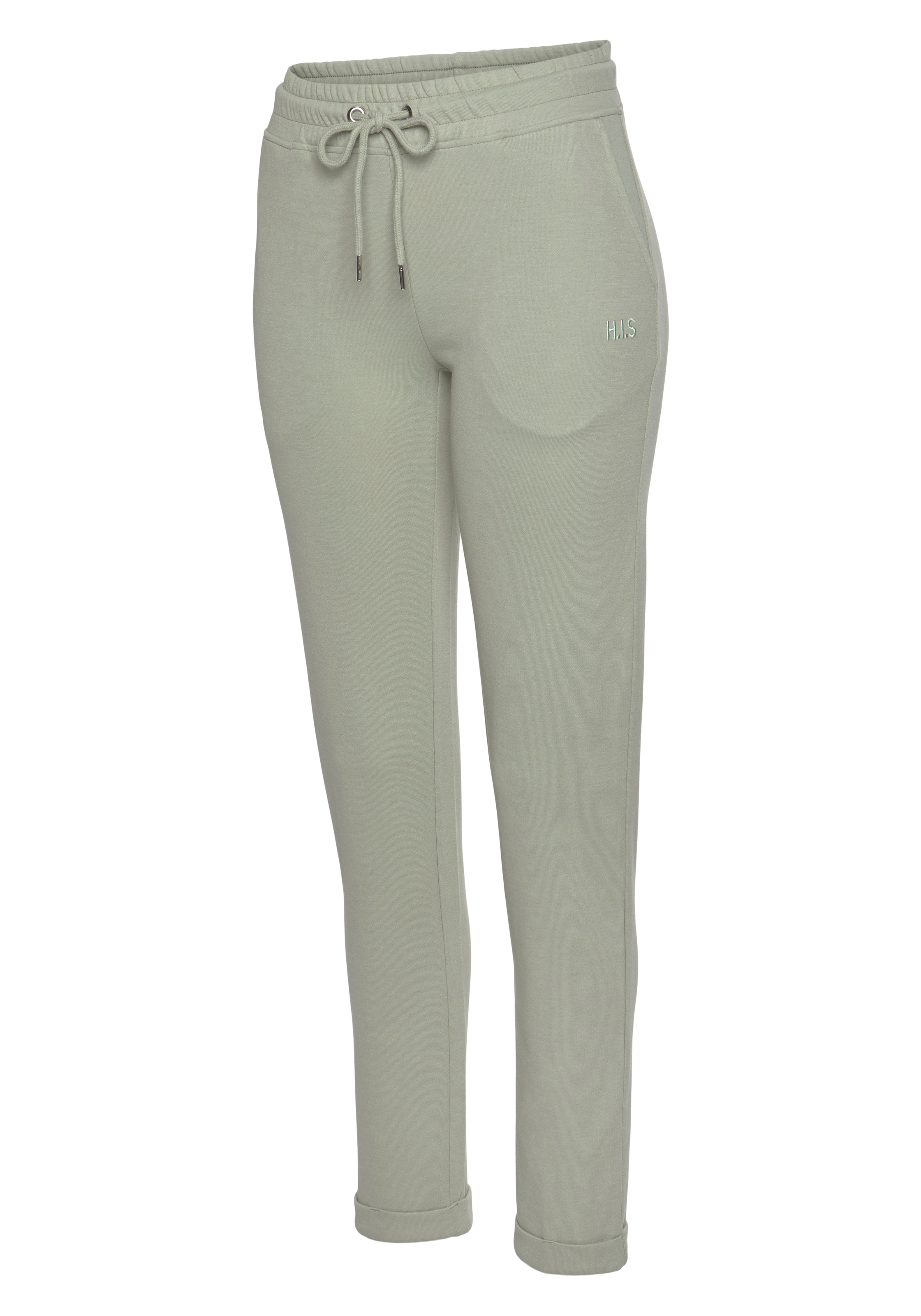 H.I.S Schlupfhose »- Relaxhose - Sweathose«, mit kleinem Aufschlag am Saum, Loungewear