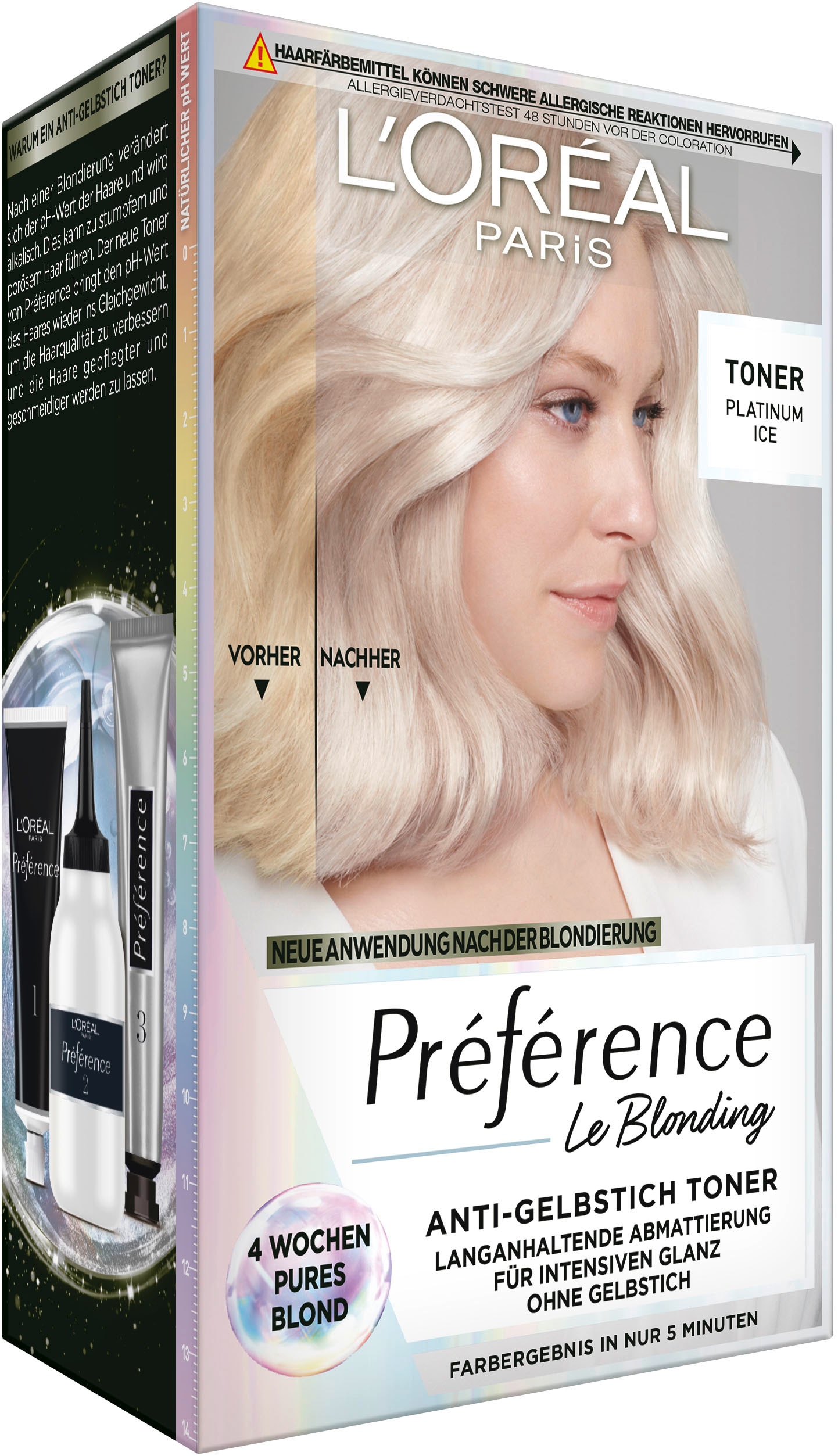 L'ORÉAL PARIS Coloration »Préférence Le Blonding Toner«