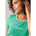 Aniston CASUAL Jerseykleid, mit raffiniertem Saum
