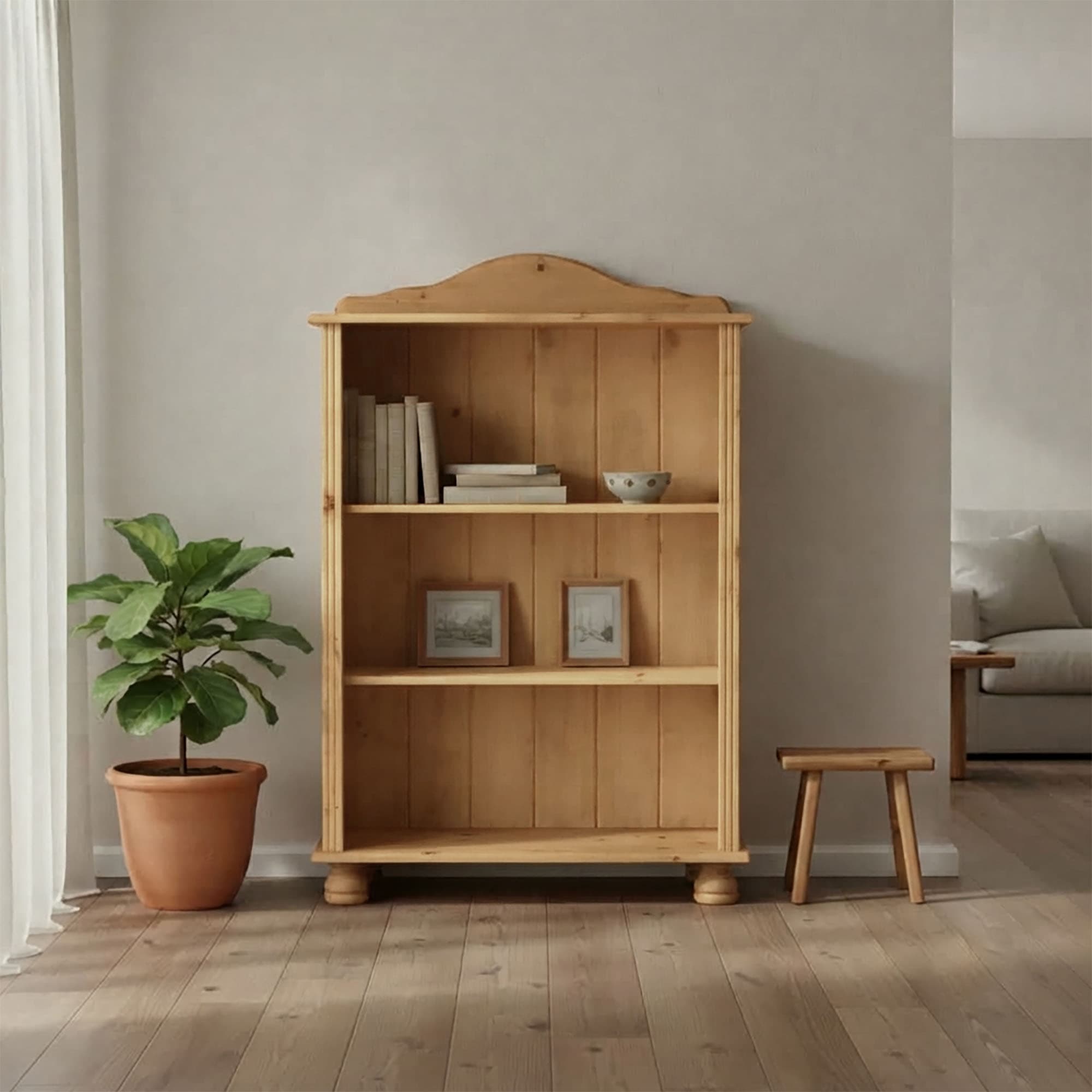 OTTO home Regal »Mette« aus massivem Kiefernholz, in unterschiedlichen Größen und Farben