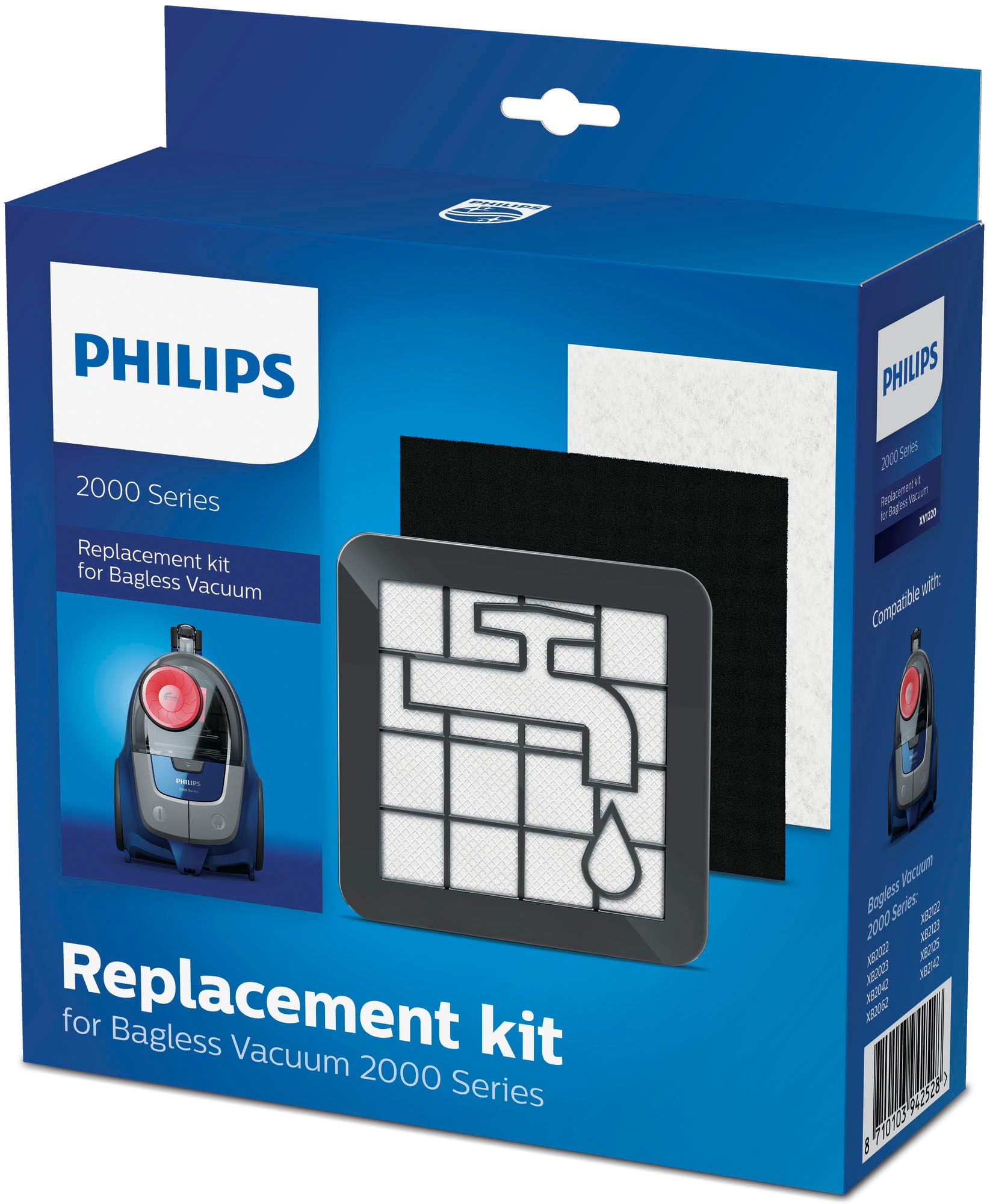 Philips Filter-Set »XV1220/01«, für beutellose Staubsauger der 2000er Serie