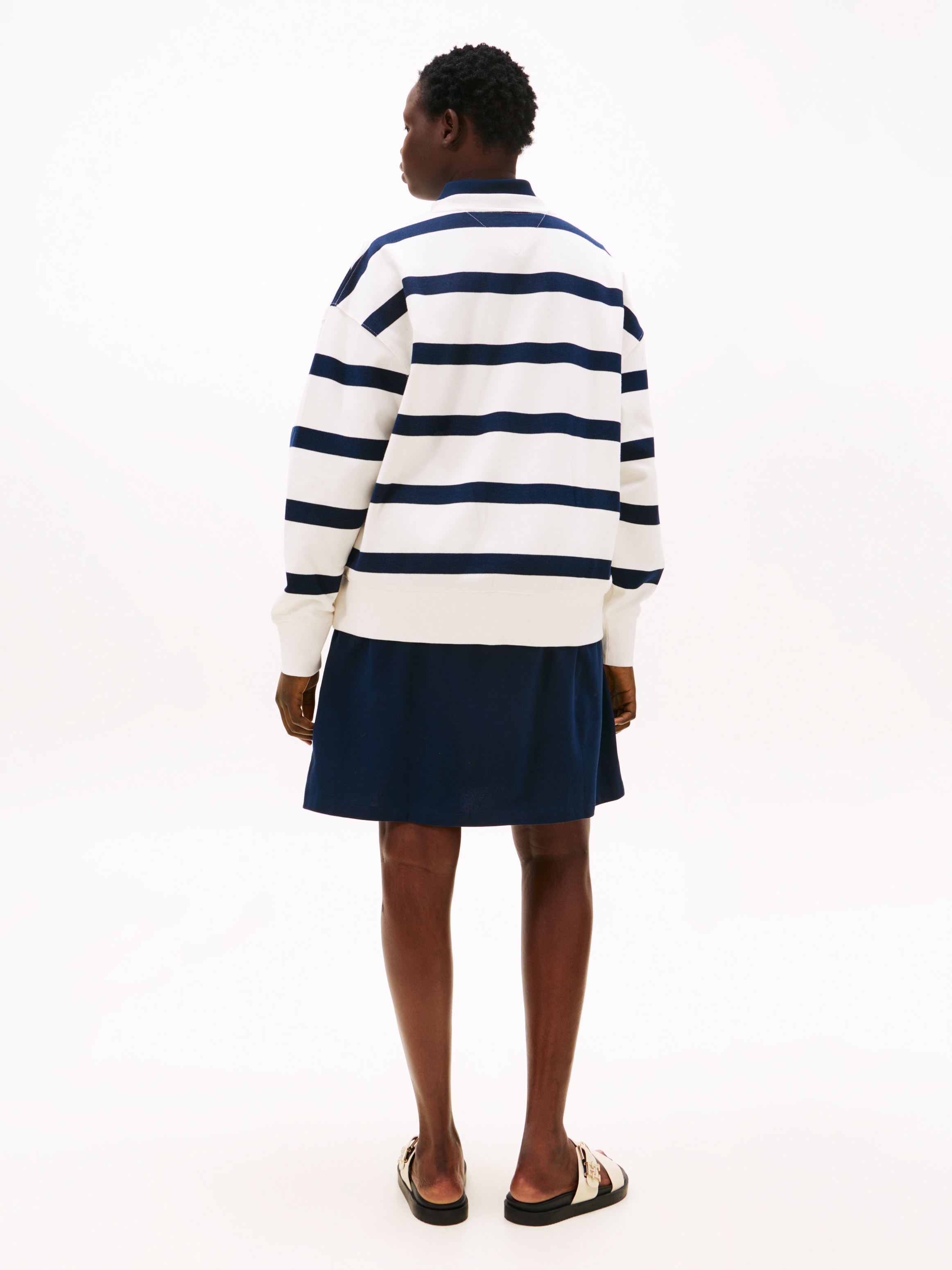 Tommy Hilfiger Curve Sweatshirt »CRV SCRIPT REG PIQUE SWTSHRT«