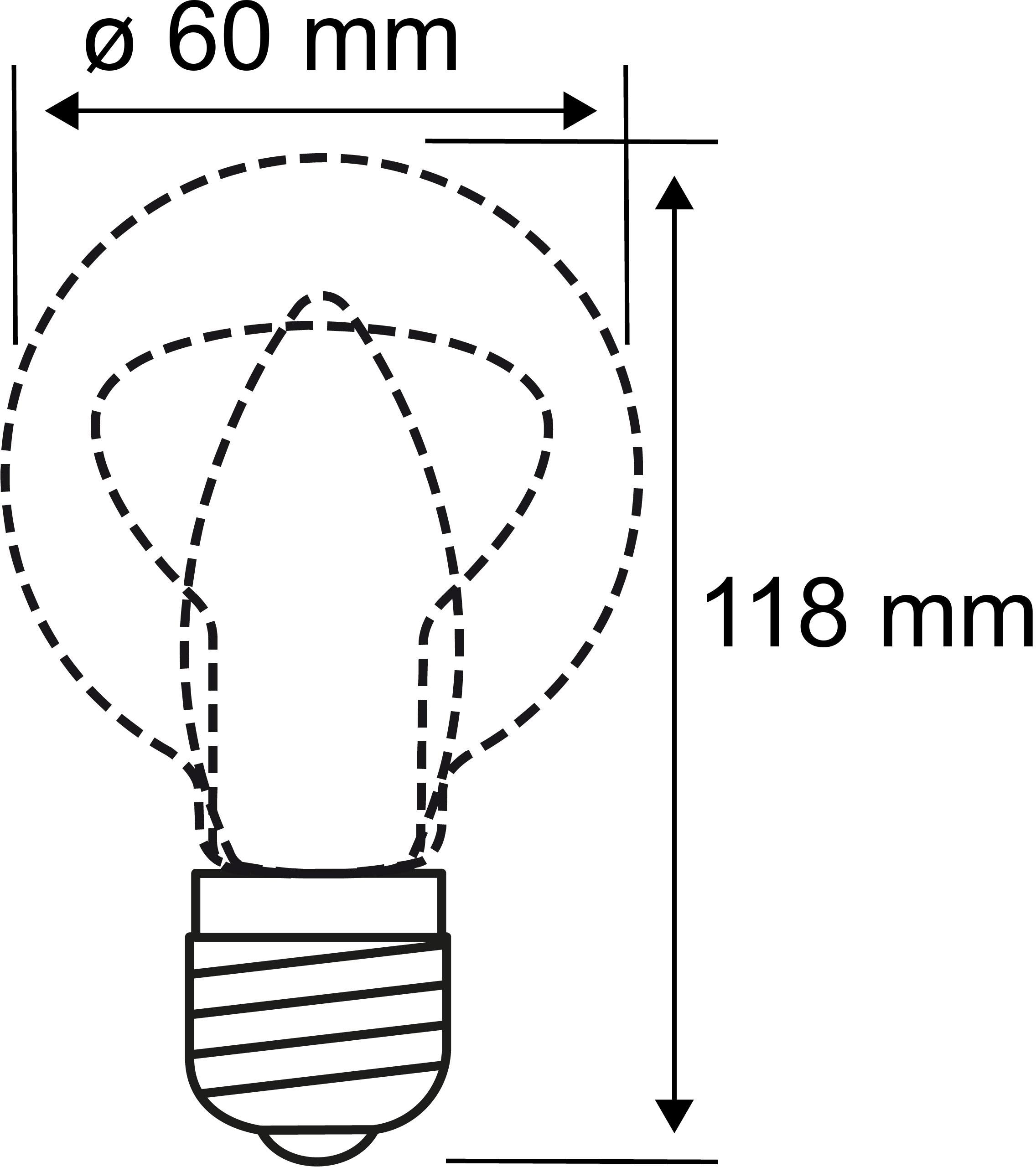 Paulmann LED-Leuchtmittel »Smart Home Zigbee Standardform 9,3 W Matt E27 RGBW«, E27, 1 St., Farbwechsler