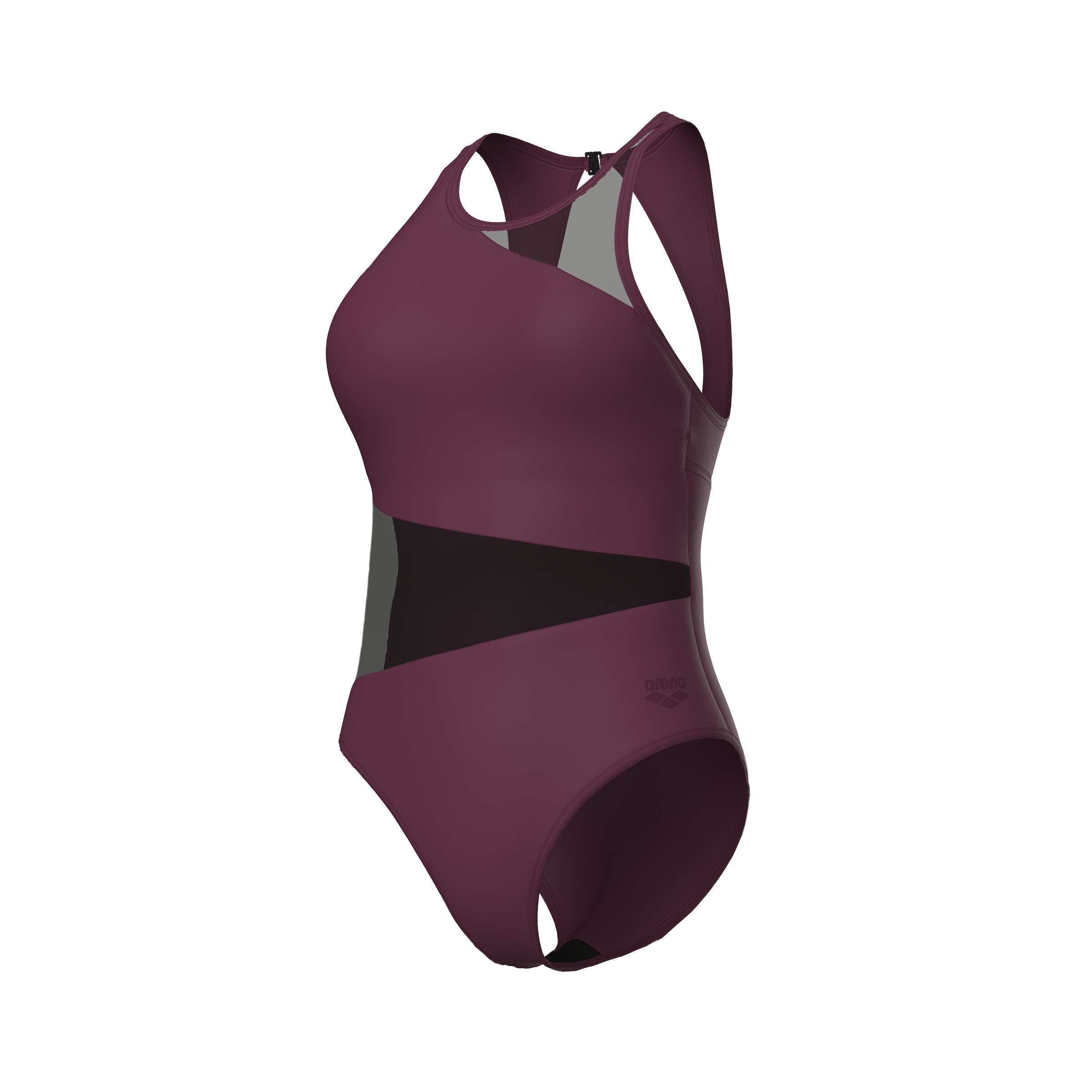 Arena Badeanzug »WOMEN'S ARENA MESH ANGLE SWIMSUIT VENT BACK B« Mit transparenten Einsätzen