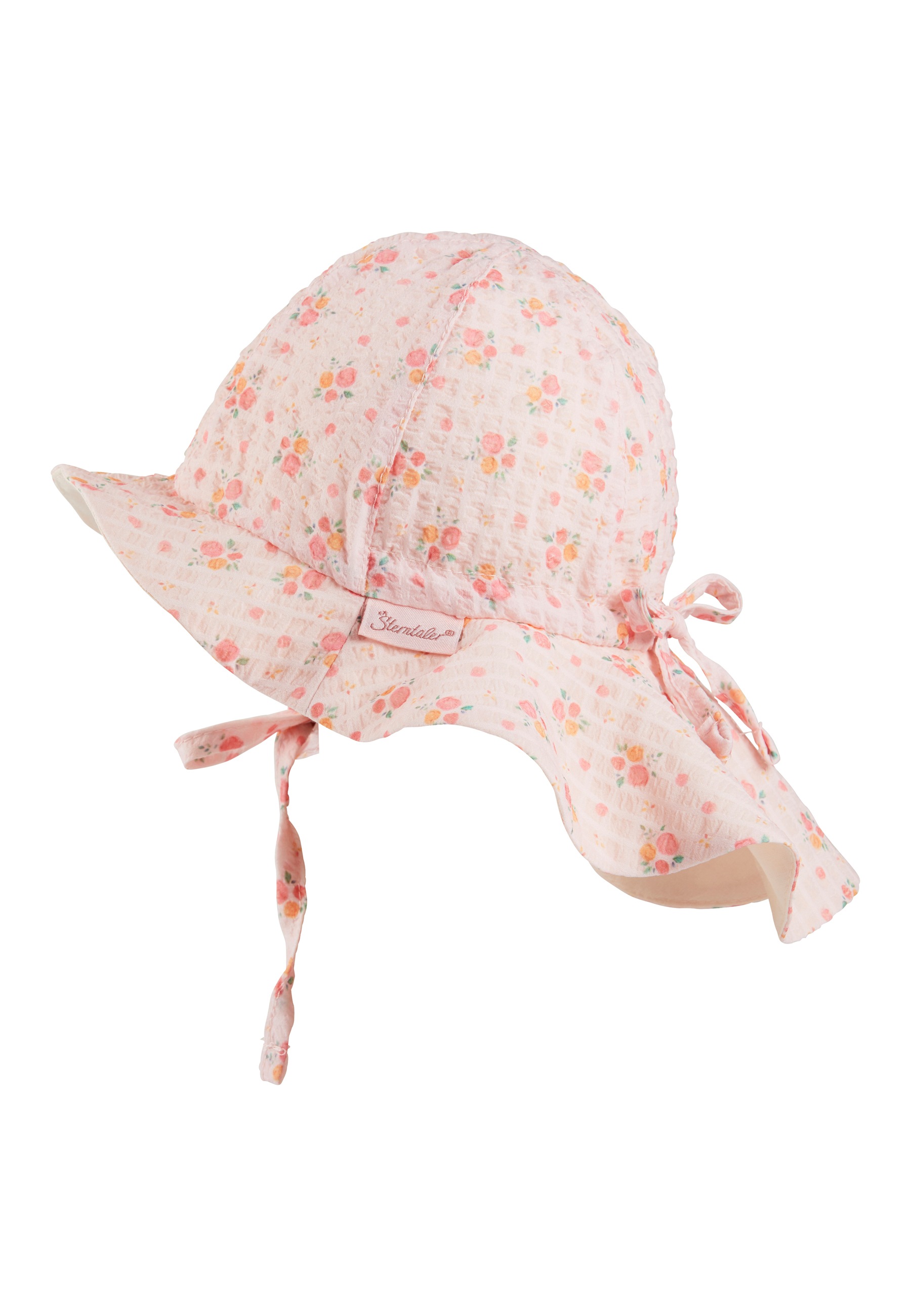 Sterntaler® Baskenmütze »Sonnenhut Streublumen«