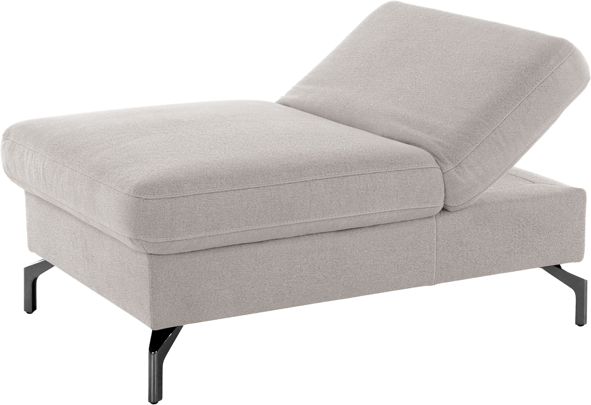 sit&more Hocker »Brisbane« Fußhöhe 12 cm, mit Federkern und Klappfunktion