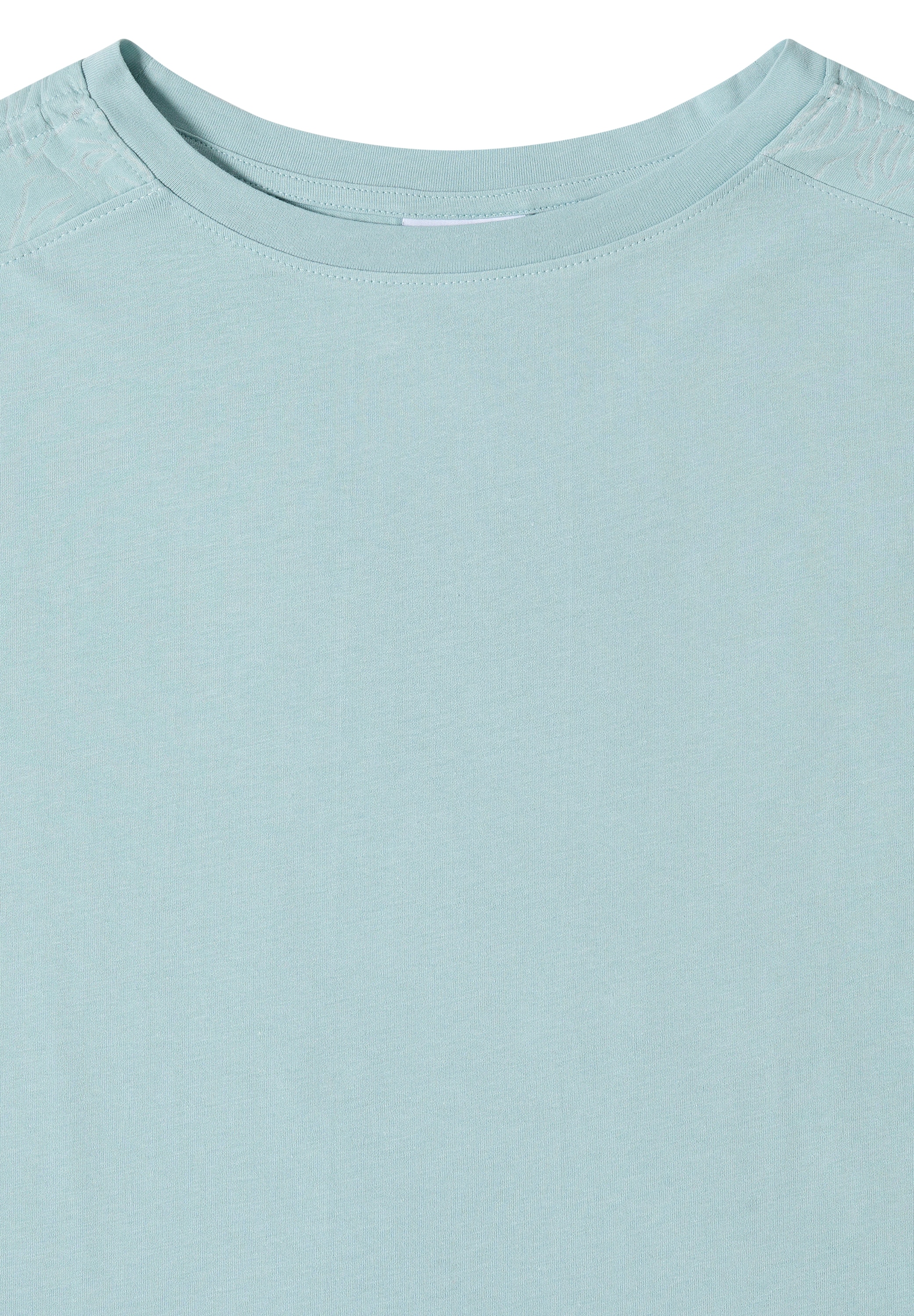 Cecil T-Shirt Elastikbund, Rundhals, geraffte Ärmel