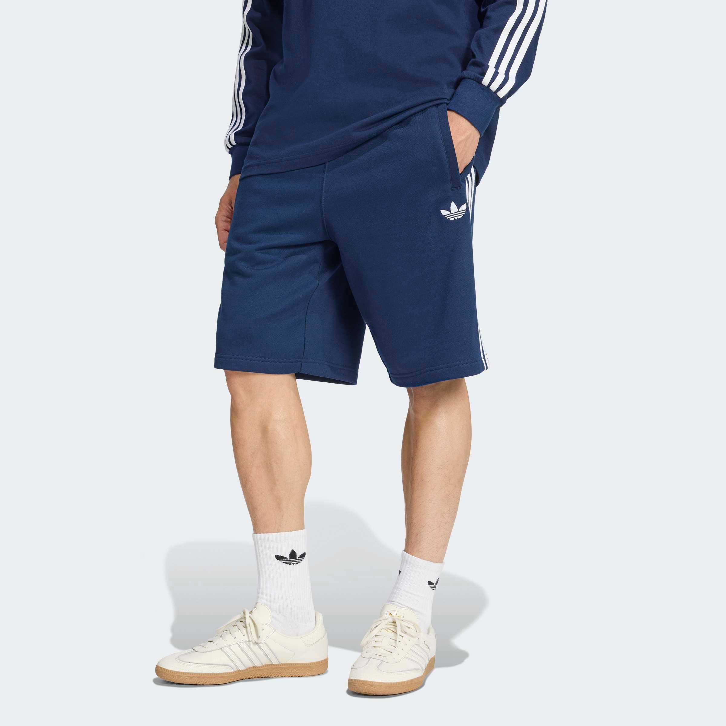 adidas Originals Shorts »3S SHO«  sportlicher Stil, für Straße und Zuhause, aus weichem French Terry