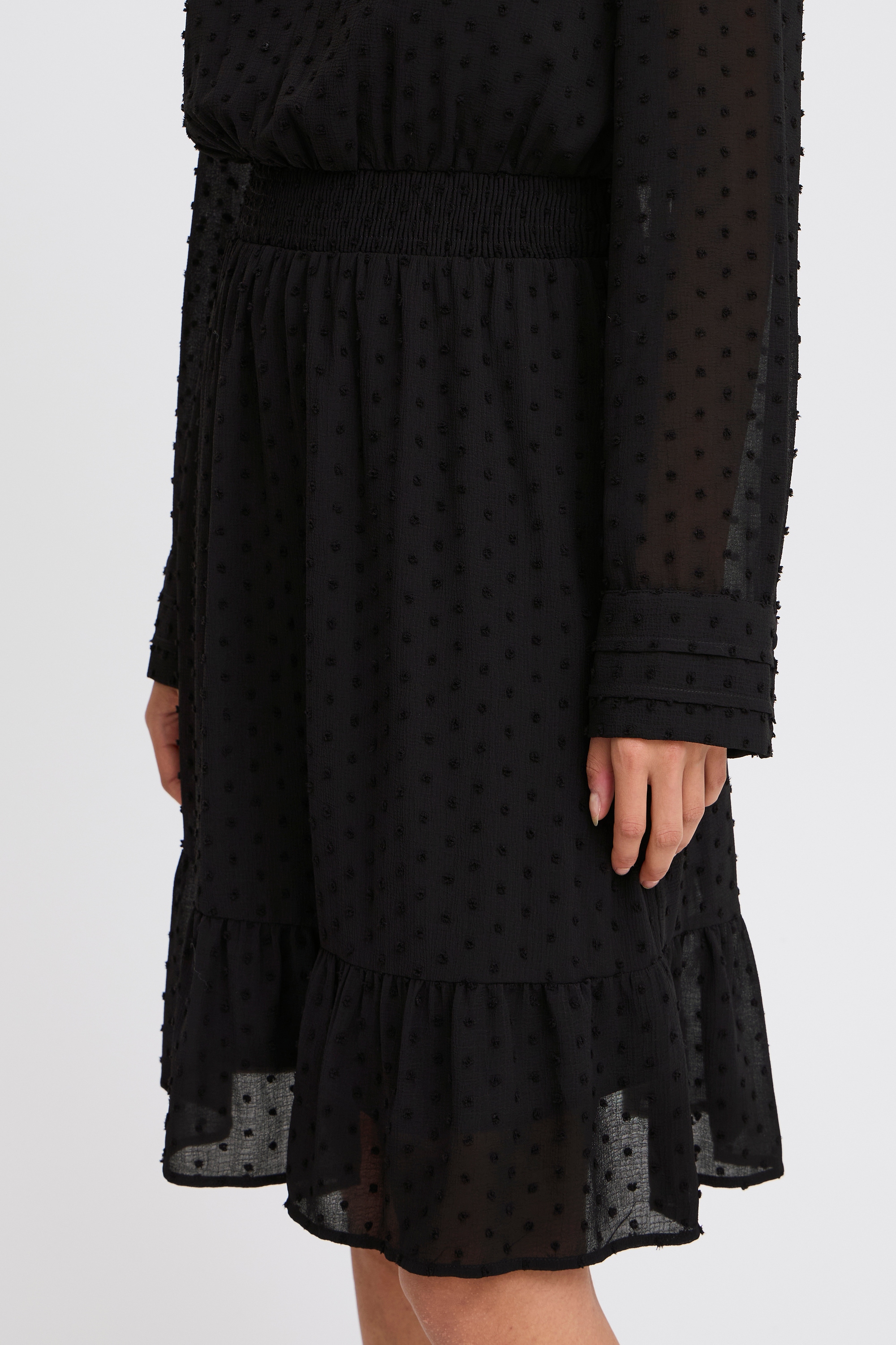 b.young Midikleid »Kleid BYIZETTE«