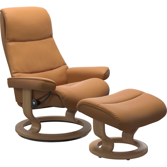 L,Gestell Relaxsessel Relaxsessel Größe (Set, mit mit Eiche kaufen online »View«, Classic Base, Stressless® Hocker),