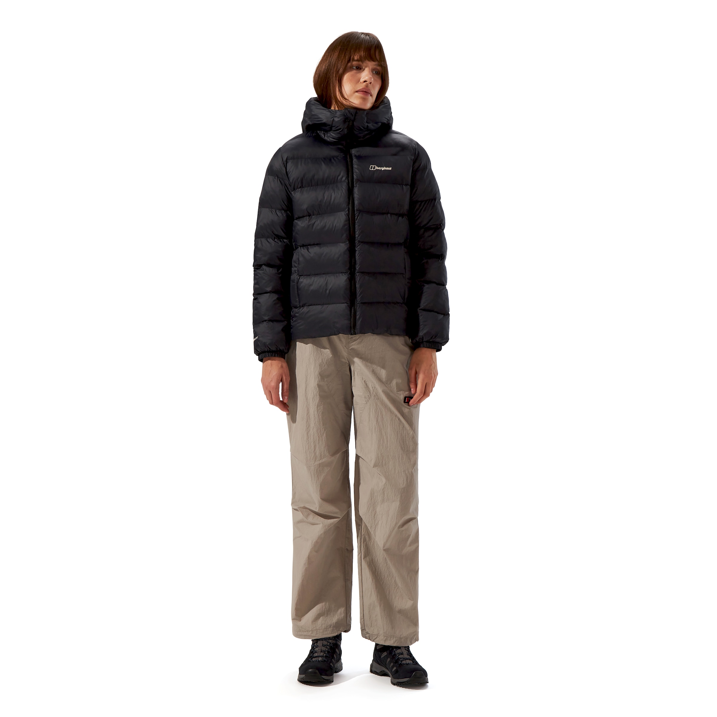 Berghaus Steppjacke »EWDEN JACKET« mit Kapuze mit Kapuze, wasserabweisend, windabweisend, hüftlange Schnittform