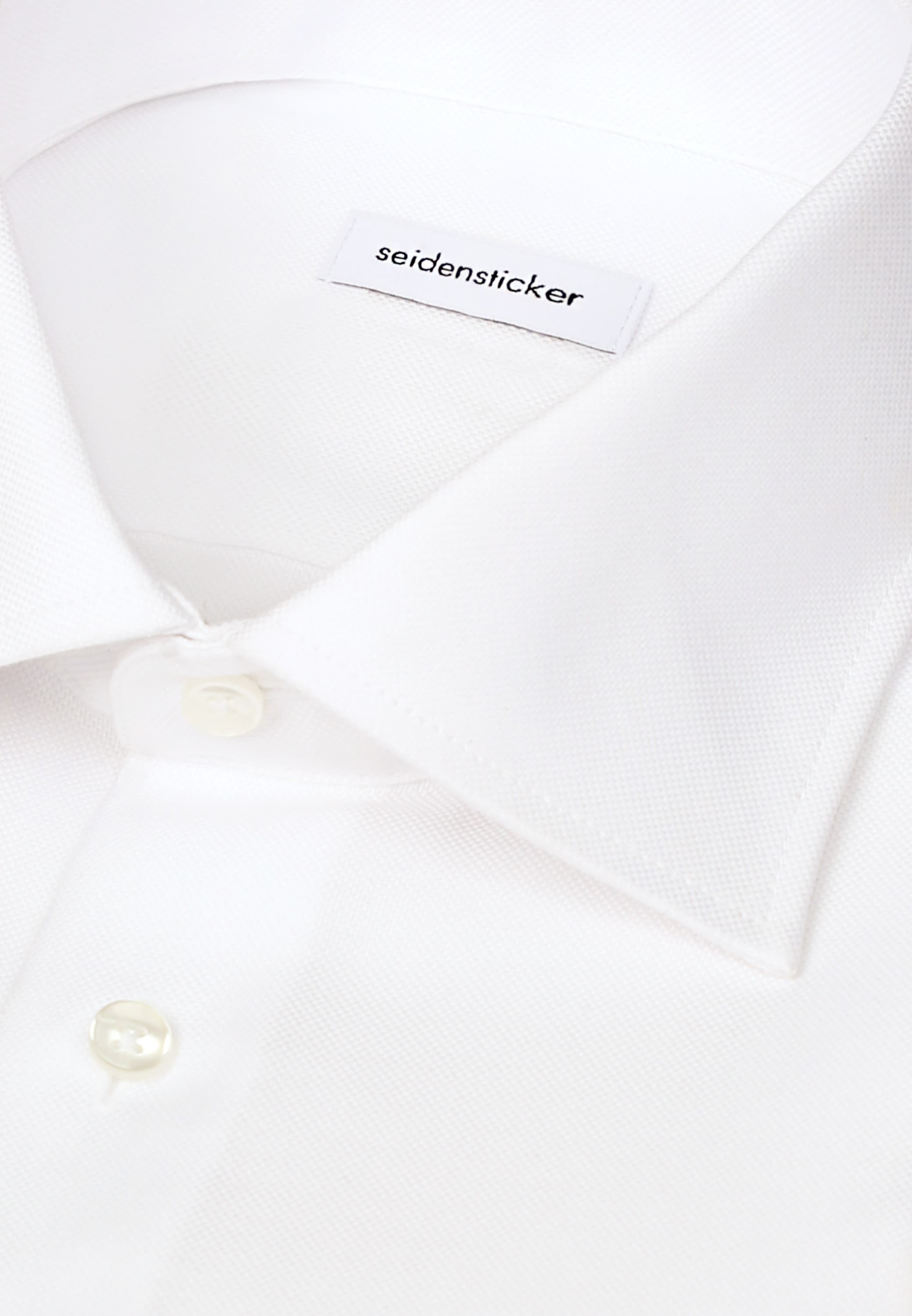 seidensticker Businesshemd »Schwarze Rose« Regular 1/1 Extra lang Kentkragen Struktur