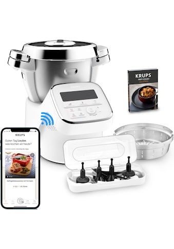 Krups Küchenmaschine mit Kochfunktion »HP60A1 i Prep&Cook XL«, 3 L Edelstahlschüssel,... kaufen