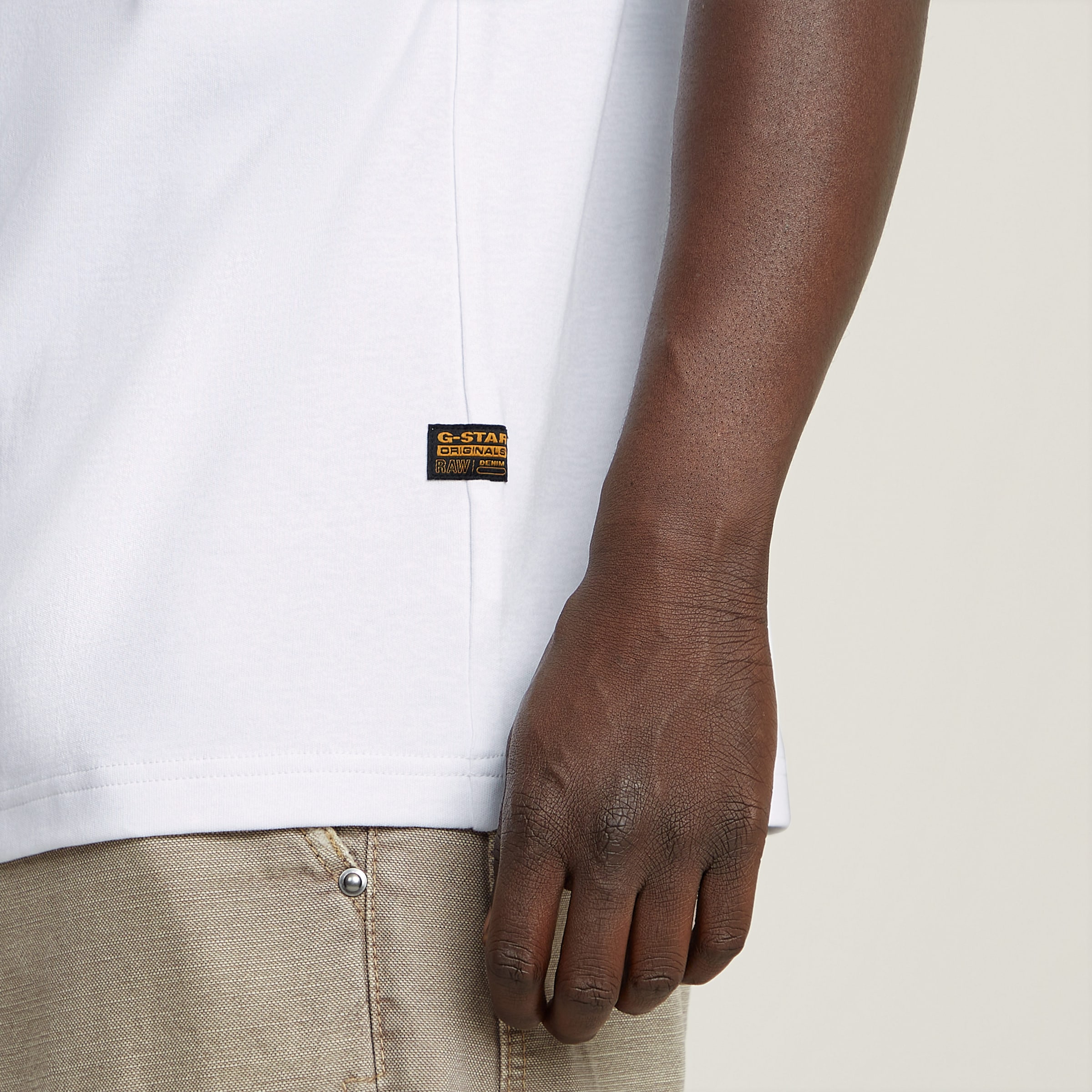 G-STAR T-Shirt »Old Skool Logo«, mit Frontprint