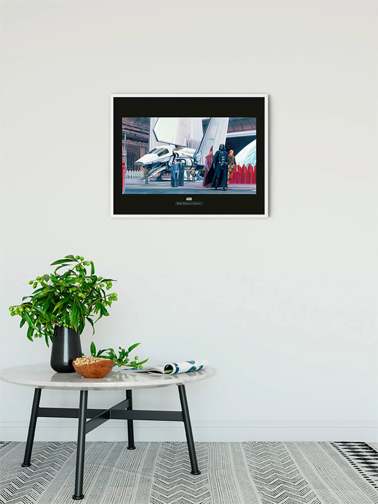 Komar Bild »Star Wars Classic RMQ Death Star Shuttle Dock« Star Wars 1 Stk. tlg. Wandbild zur Dekoration im Kinderzimmer - ohne Rahmen