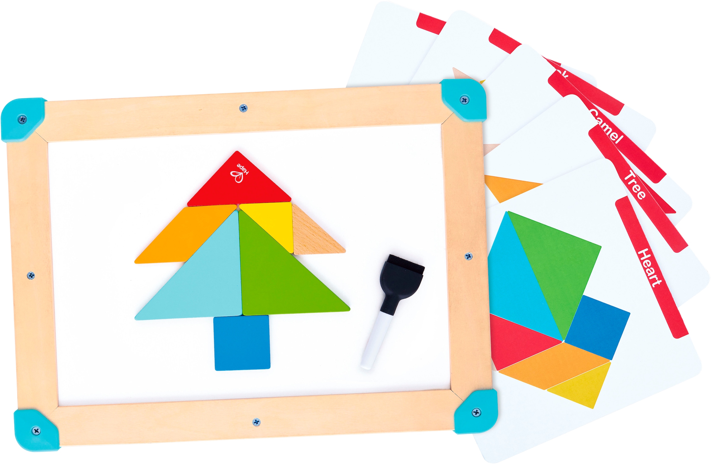 Hape Spielcenter »Labyrinth- & Tangram-Tafel „Weltraum”«