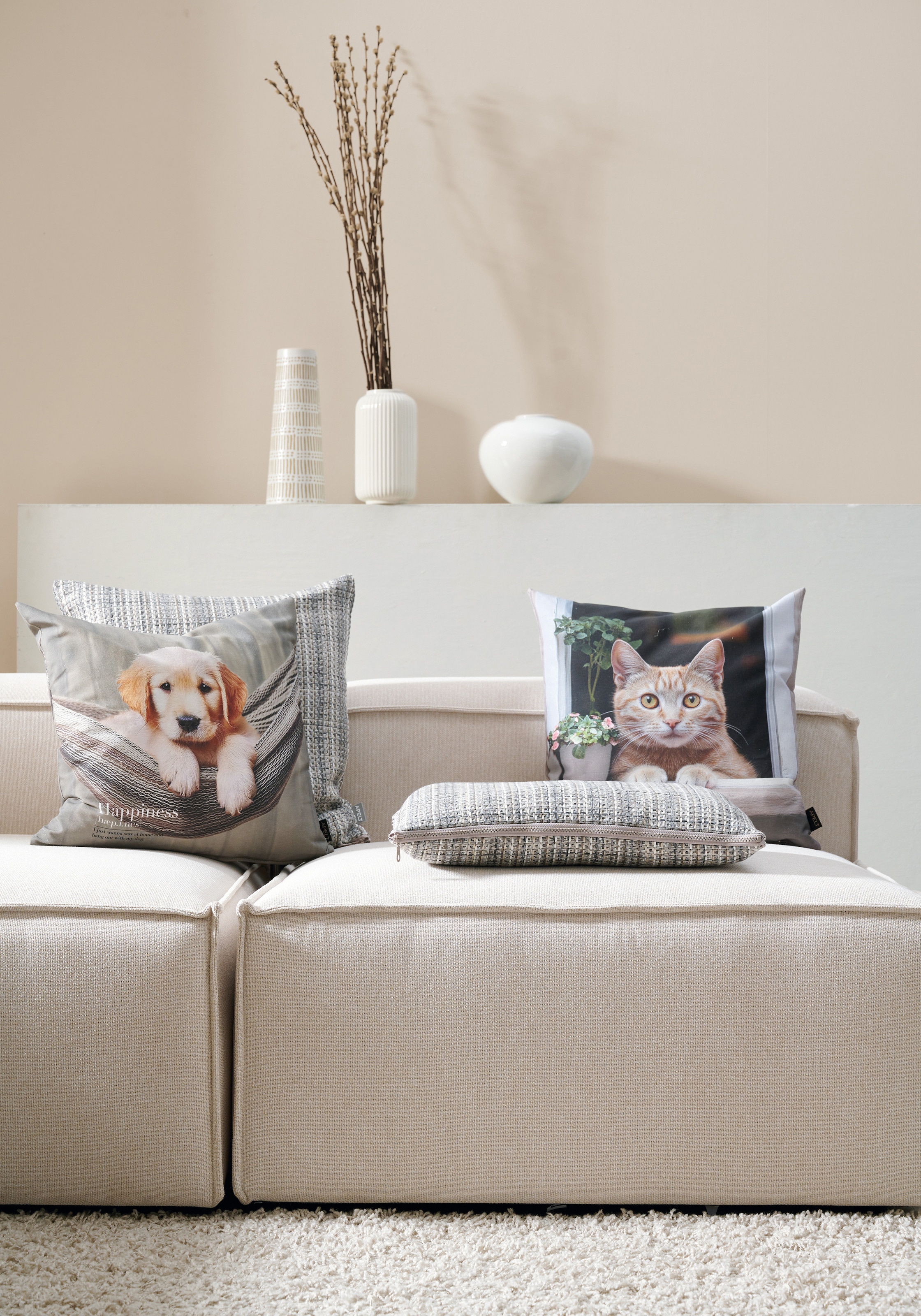 APELT Kissenhülle »Buddy« Lieblings-Hundebaby