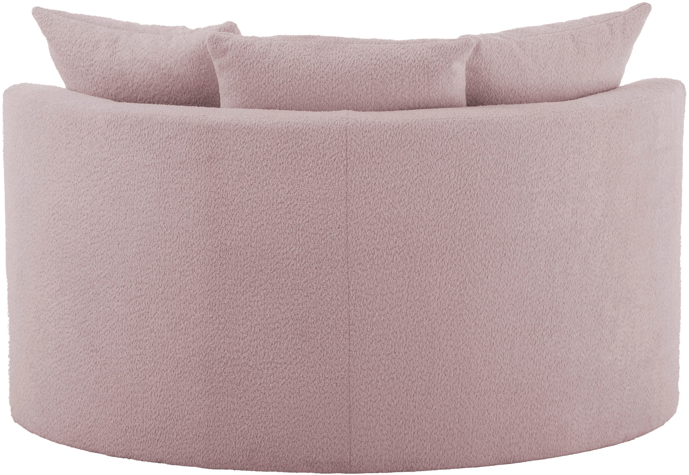LeGer Home by Lena Gercke XXL-Sessel »ISALIE, Rundsessel mit Hocker, Lesesessel, Loveseat, Big-Sessel«, (Set), trendige Stoffe, 3 Zierkissen, große Sitzfläche, Cord, Samt, Bouclé