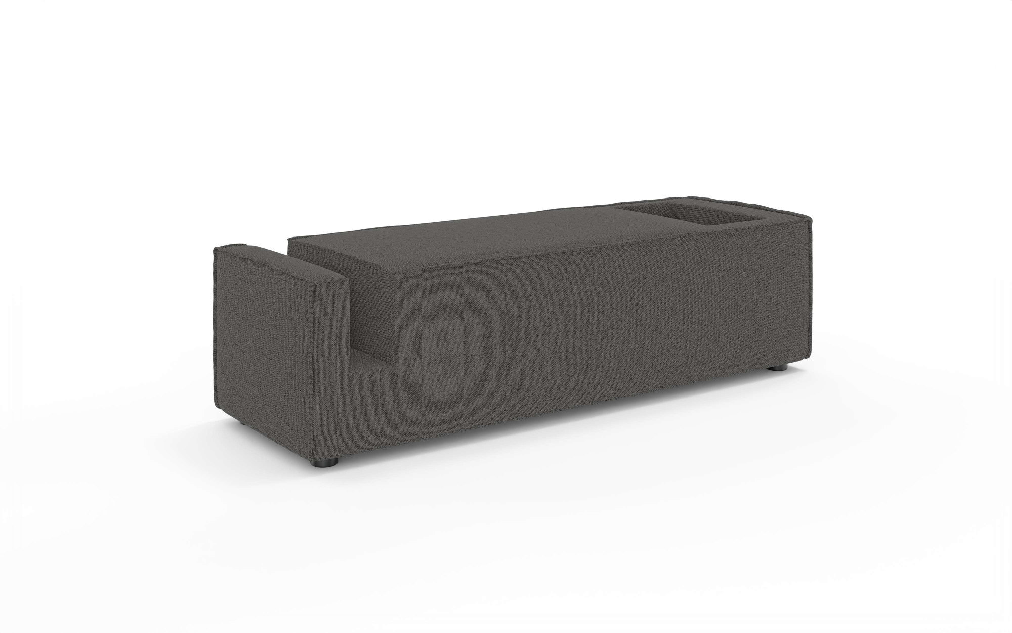 INOSIGN Sofaelement »HAILY Tisch XL für das Modulsofa, extra tief, Maße B/T/H: 45/130/37 cm« als Modul oder separat verwendbar, mit Steckfach und Ablagefläche