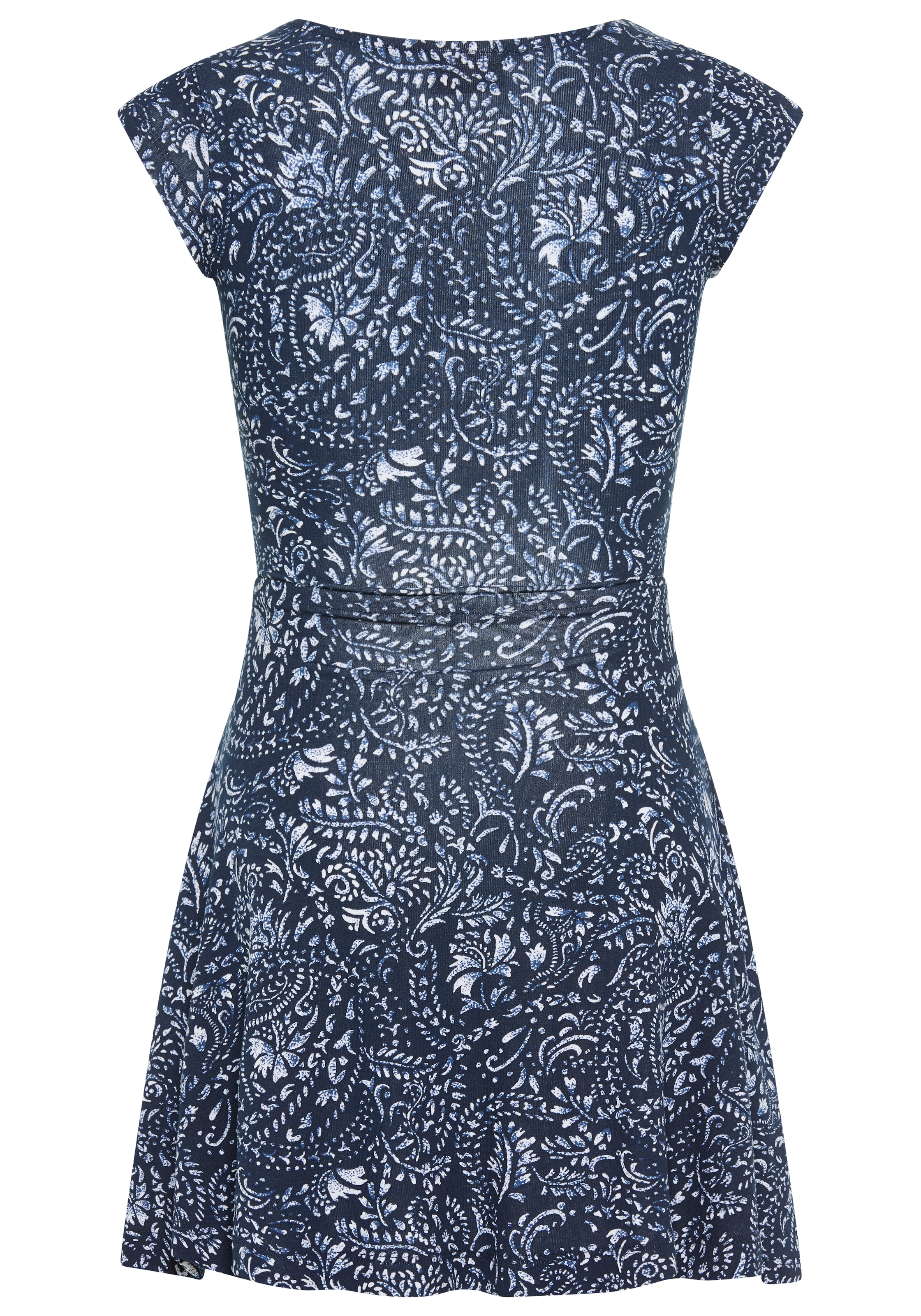 KIDSWORLD Jerseykleid »Viskose-Kleid mit Paisley Allover« Ohne Taschen Viskosekleid für Mädchen, mit modischem Druck, bequeme Passform